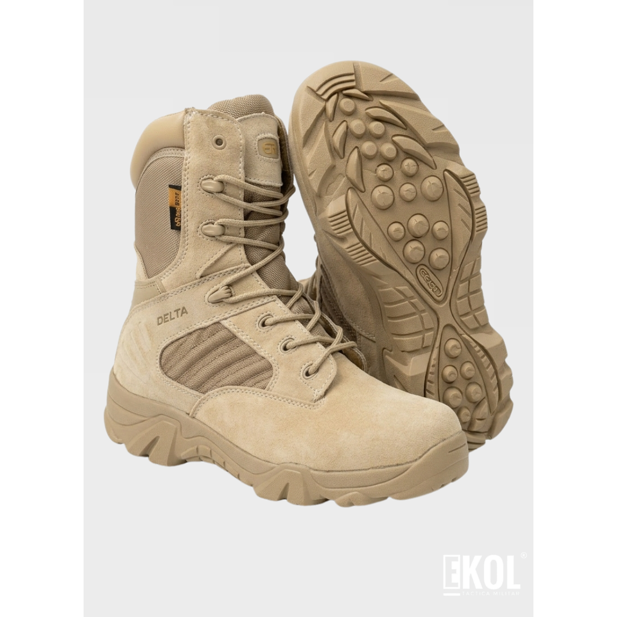 Botas Tácticas Caña Larga Modelo Delta 4