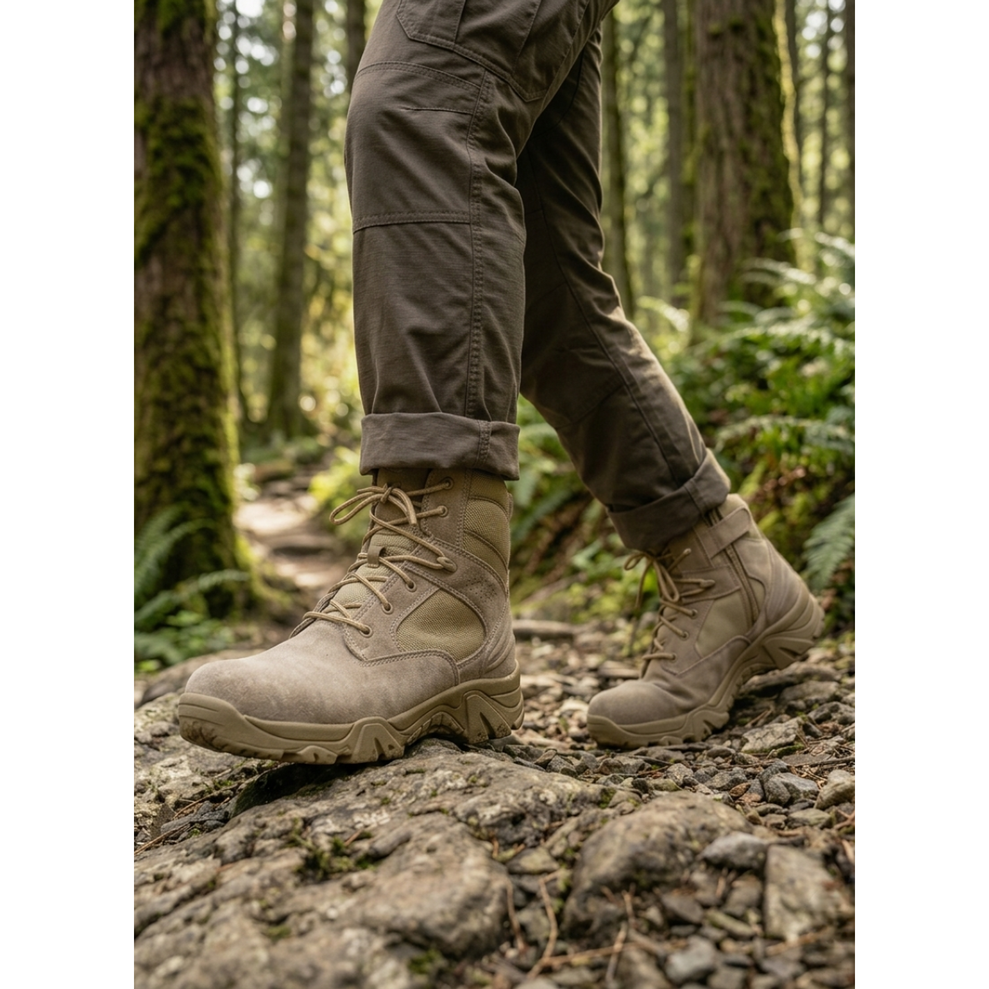 Botas Tácticas Caña Corta Modelo Delta 1