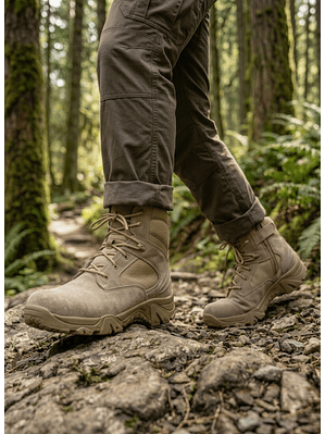 Botas Tácticas Caña Corta Modelo Delta