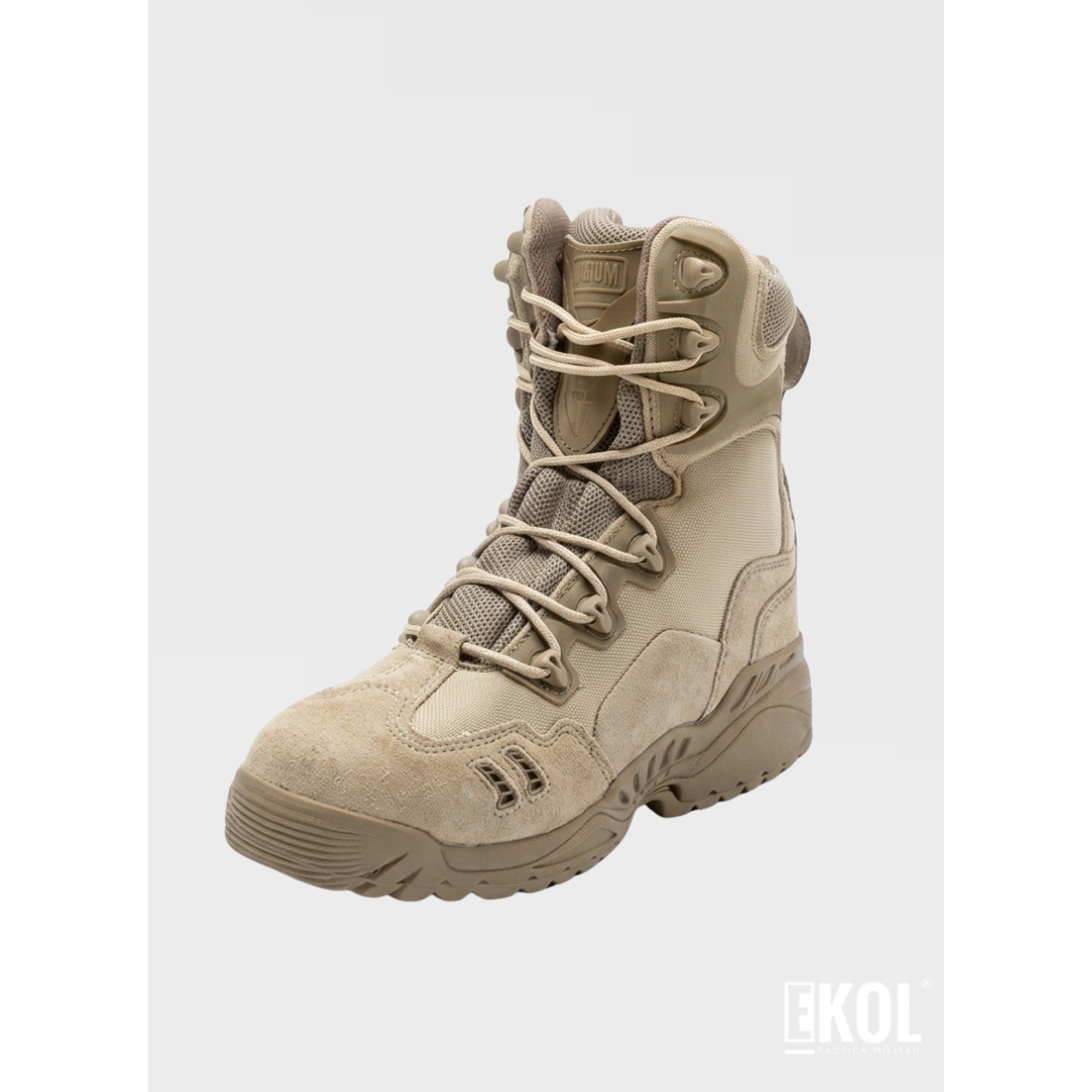 Botas Tácticas Militares Caña Larga Outdoor Magnum - Coyote 2