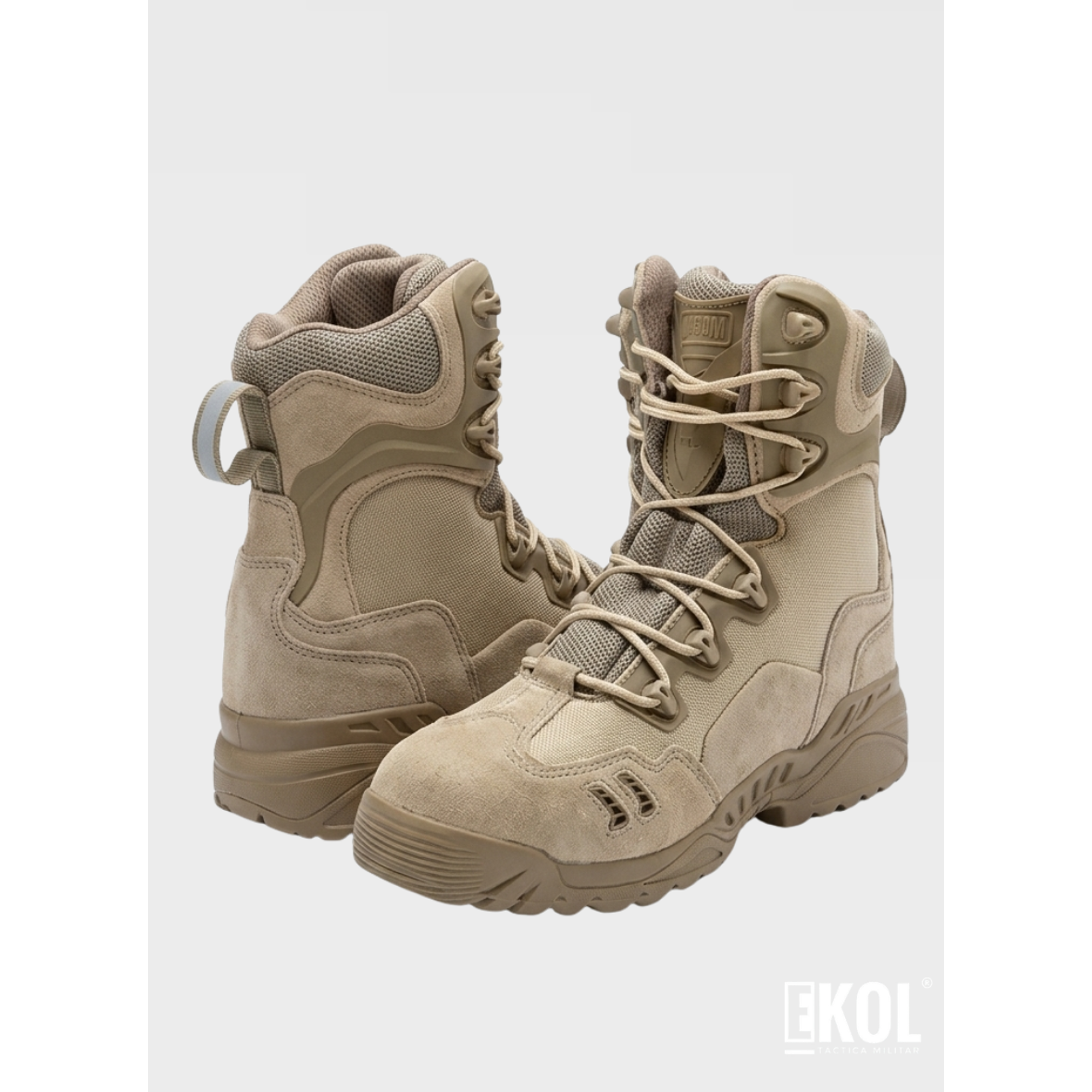 Botas Tácticas Militares Caña Larga Outdoor Magnum - Coyote 3