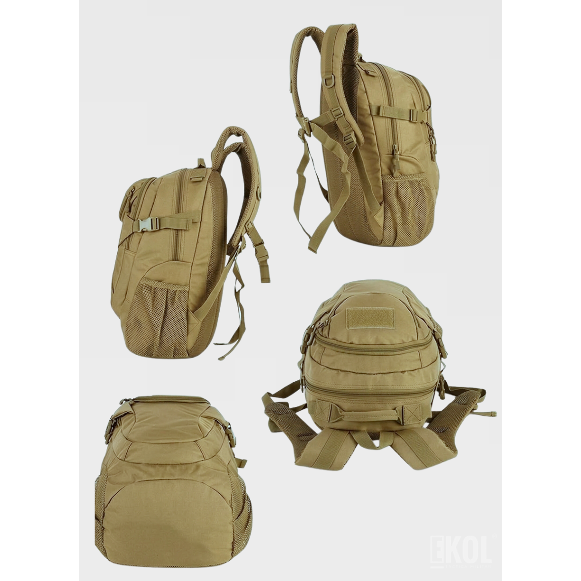 Mochila Táctica Militar 15L Impermeable - Compacta para Senderismo y Trekking 6