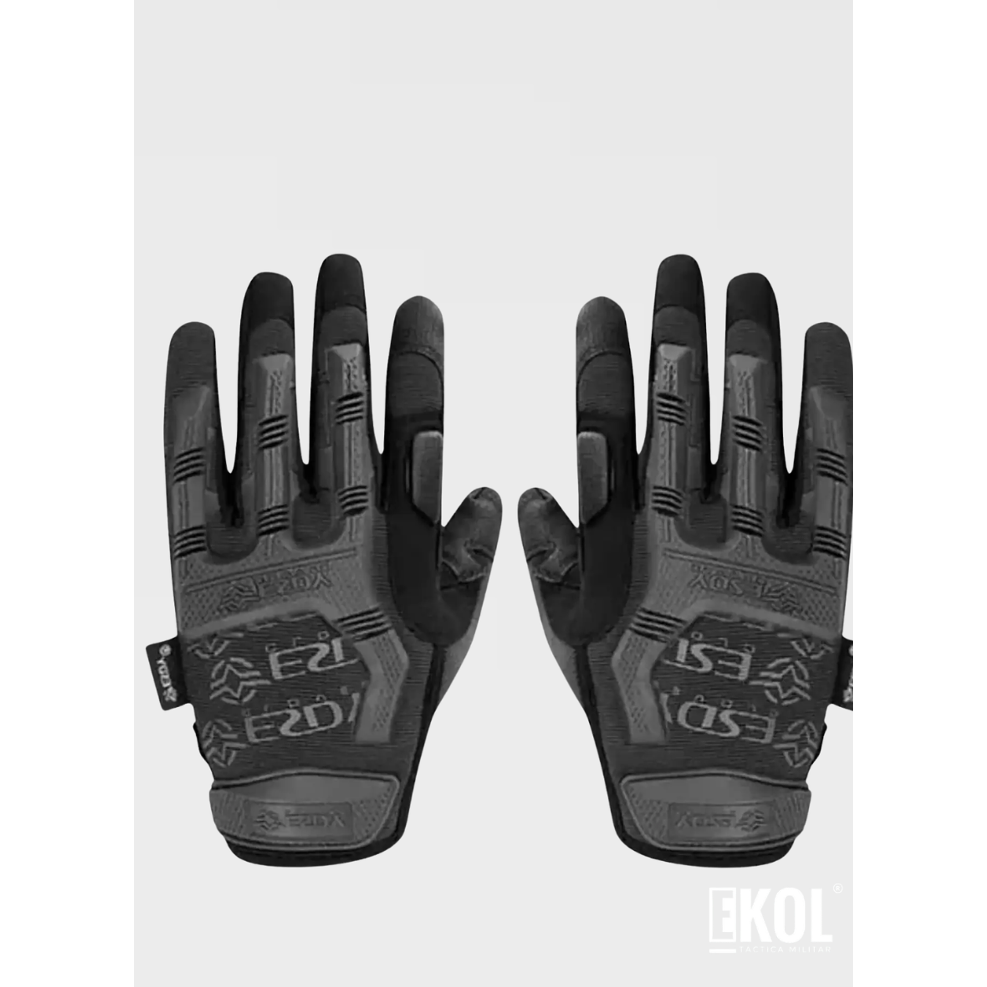 Guantes Tácticos Protección Dedos Nudillos Camping 6
