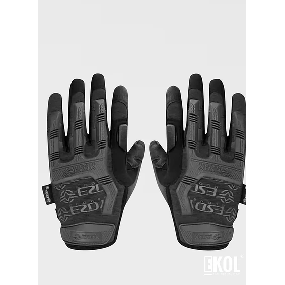 Guantes Tácticos Protección Dedos Nudillos Camping 6
