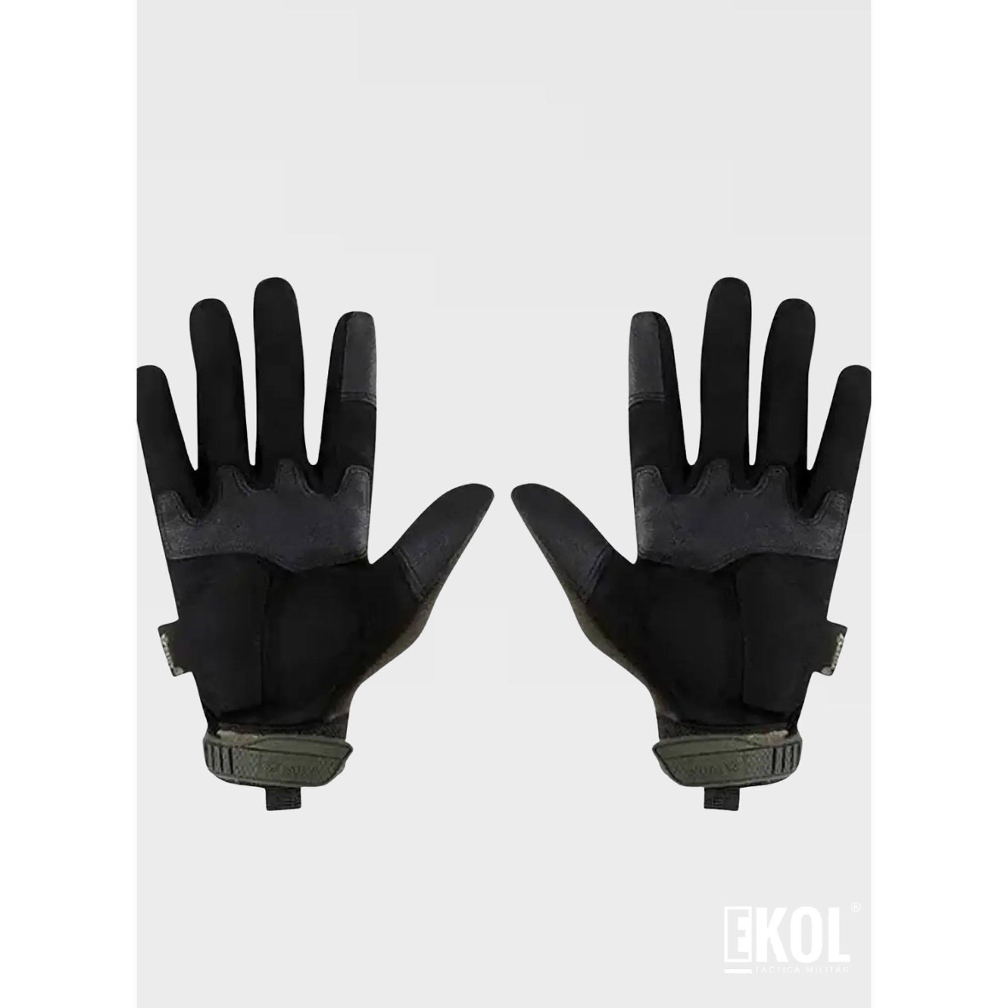 Guantes Tácticos Protección Dedos Nudillos Camping 7