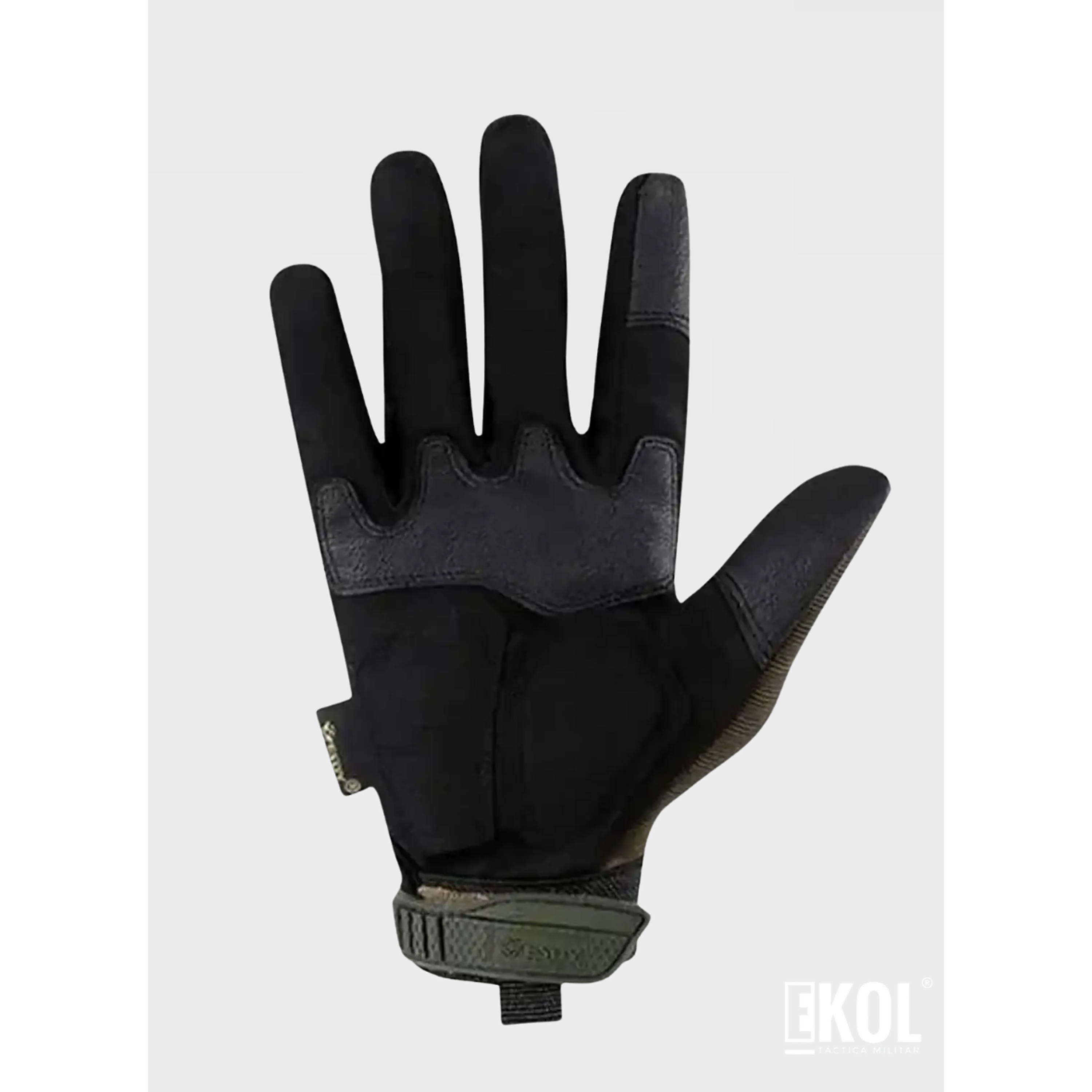 Guantes Tácticos Protección Dedos Nudillos Camping 8