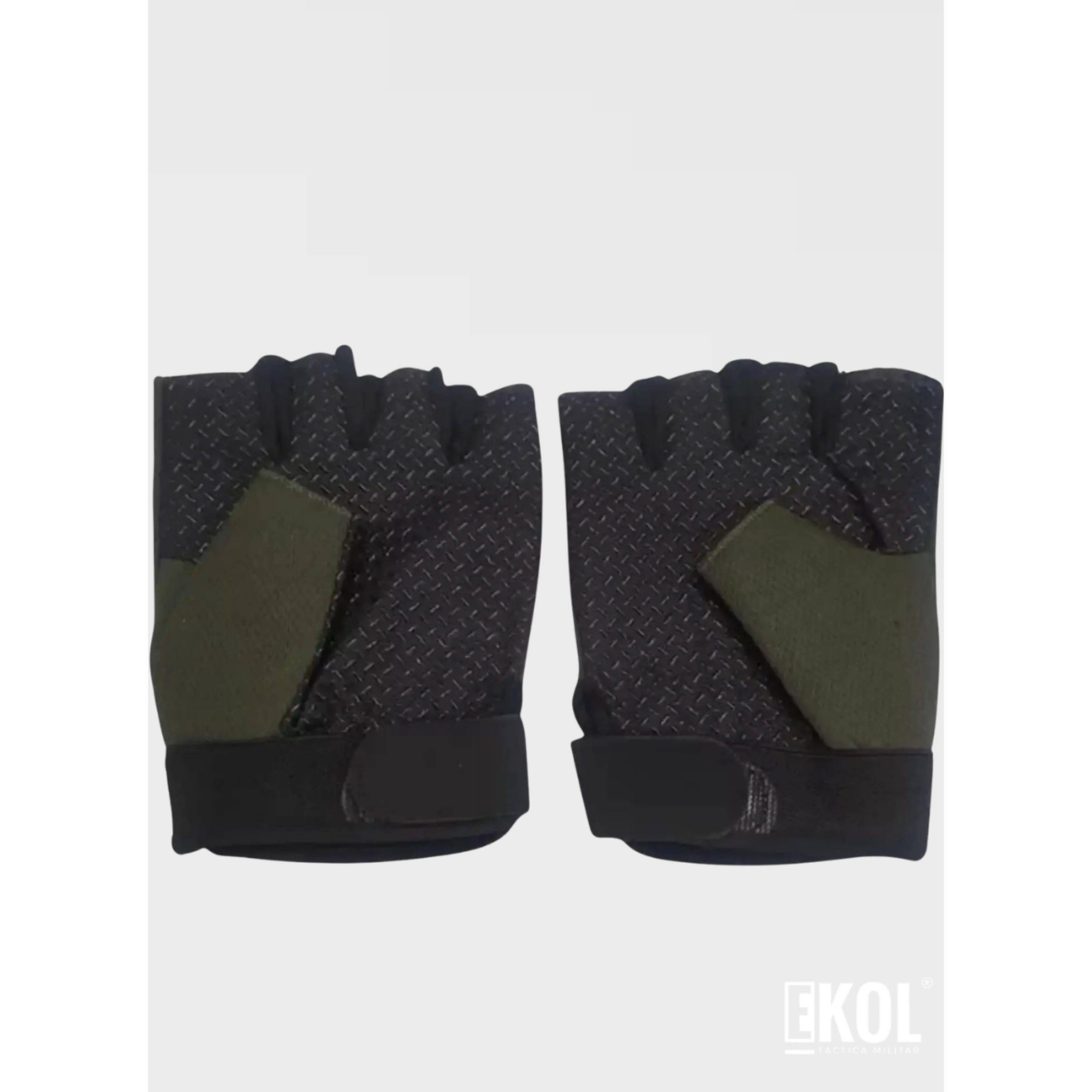 Guantes Tacticos Antideslizante Militar Dedo Corto Outdoor 6