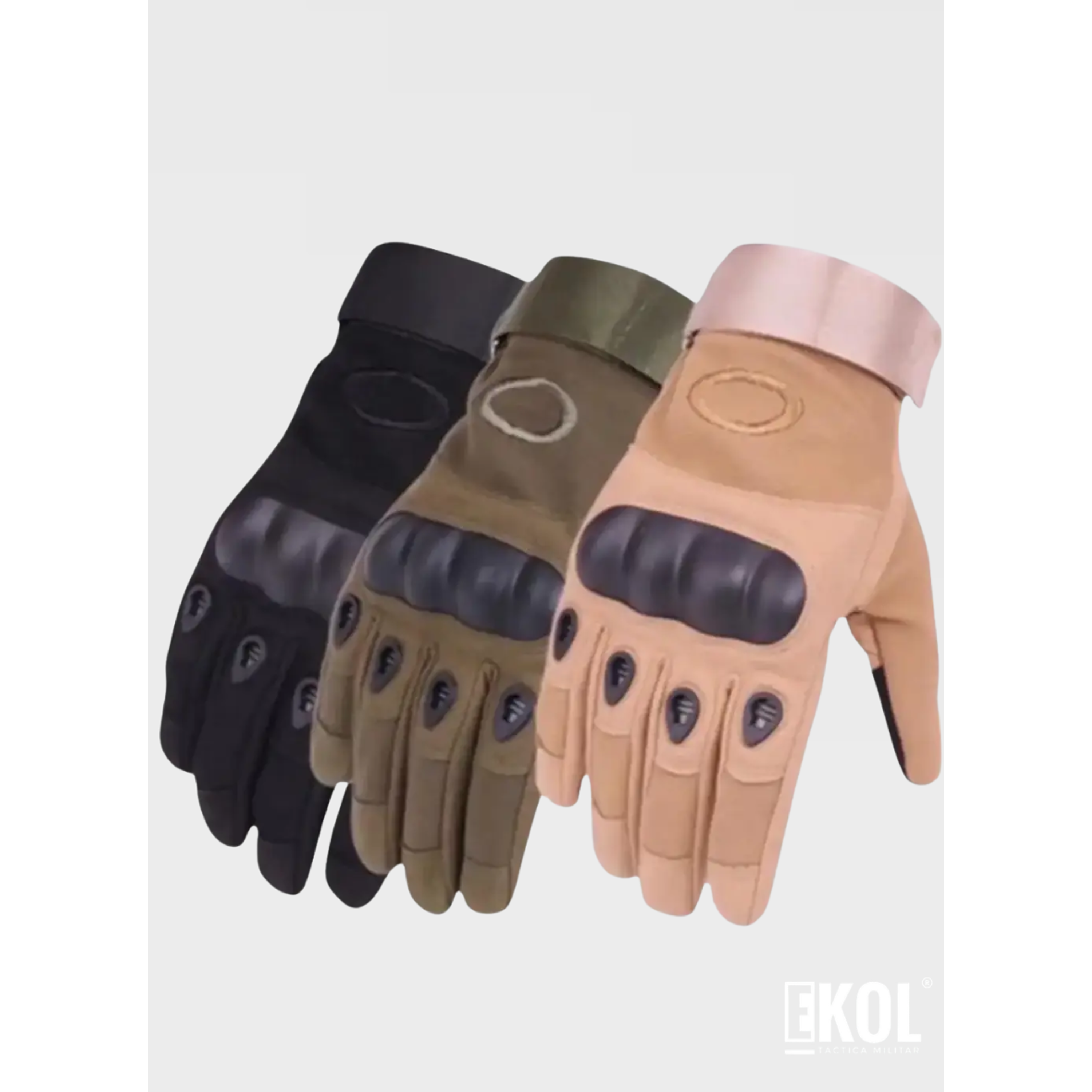 Guantes Tactico Militar Airsoft Paintball Ciclismo Moto 8