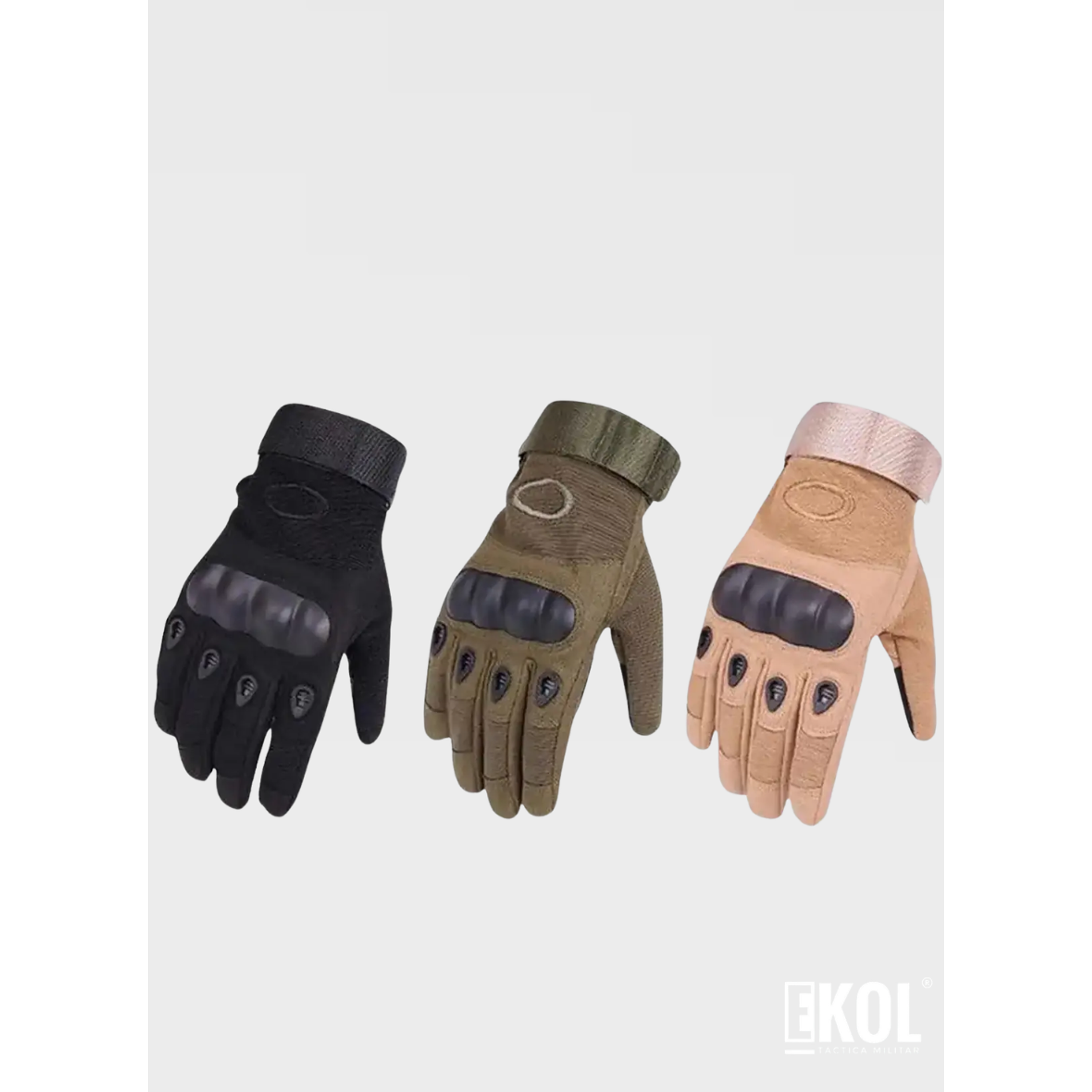 Guantes Tactico Militar Airsoft Paintball Ciclismo Moto 9