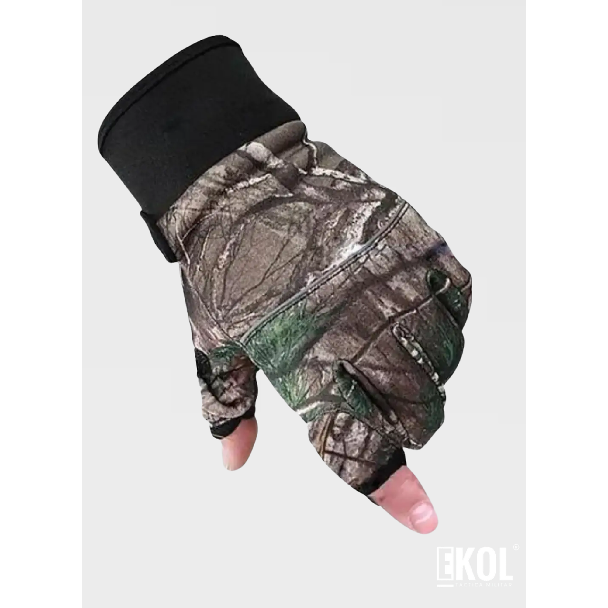 Guantes Pesca-Caza-Bosques-Tacticos-Ramas S/n Dedos 3