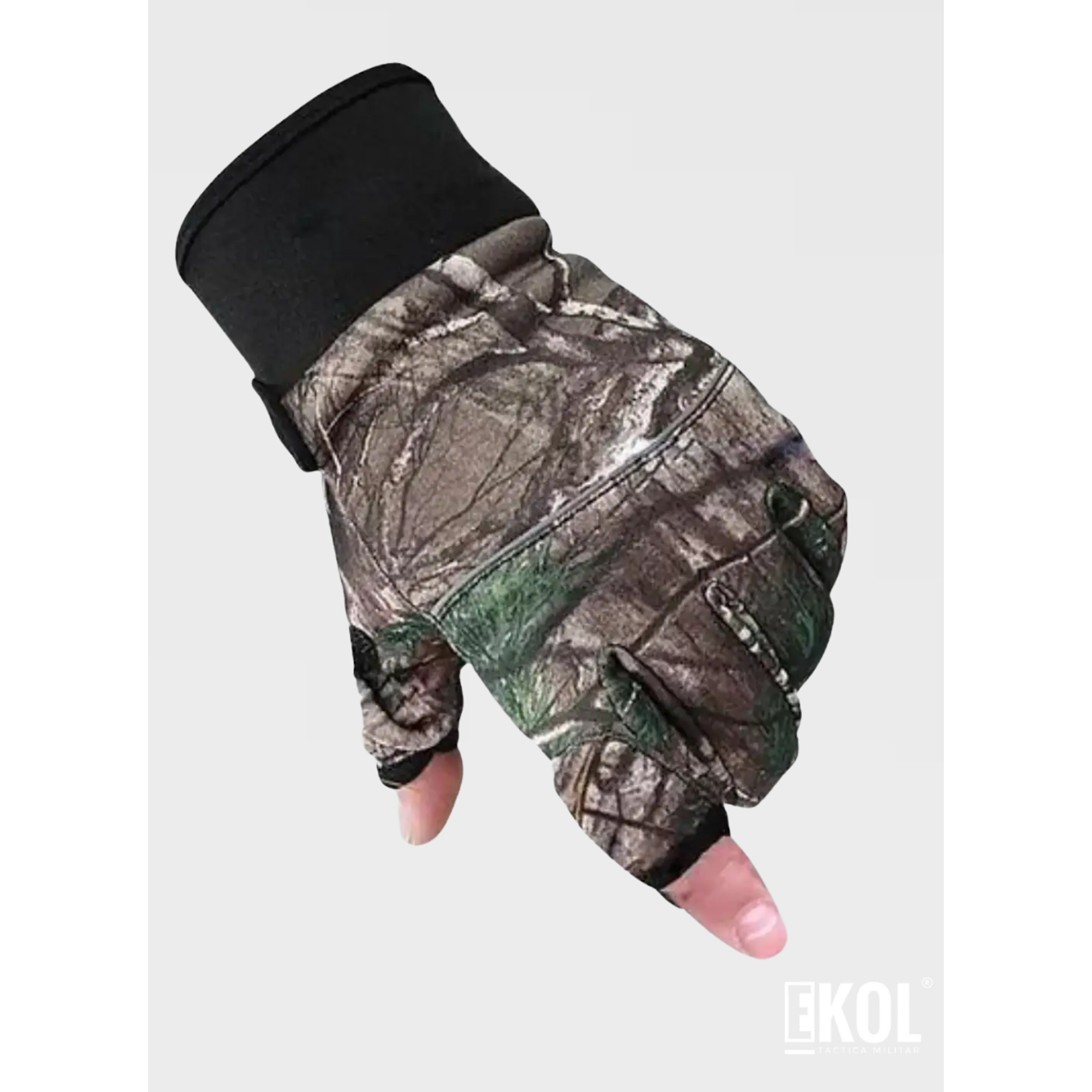 Guantes Pesca-Caza-Bosques-Tacticos-Ramas S/n Dedos 3
