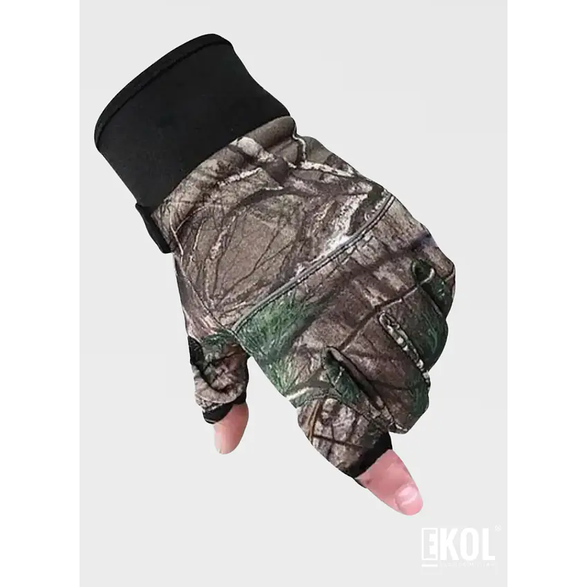 Guantes Pesca-Caza-Bosques-Tacticos-Ramas S/n Dedos 3