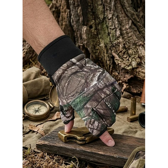 Guantes Pesca-Caza-Bosques-Tacticos-Ramas S/n Dedos 1