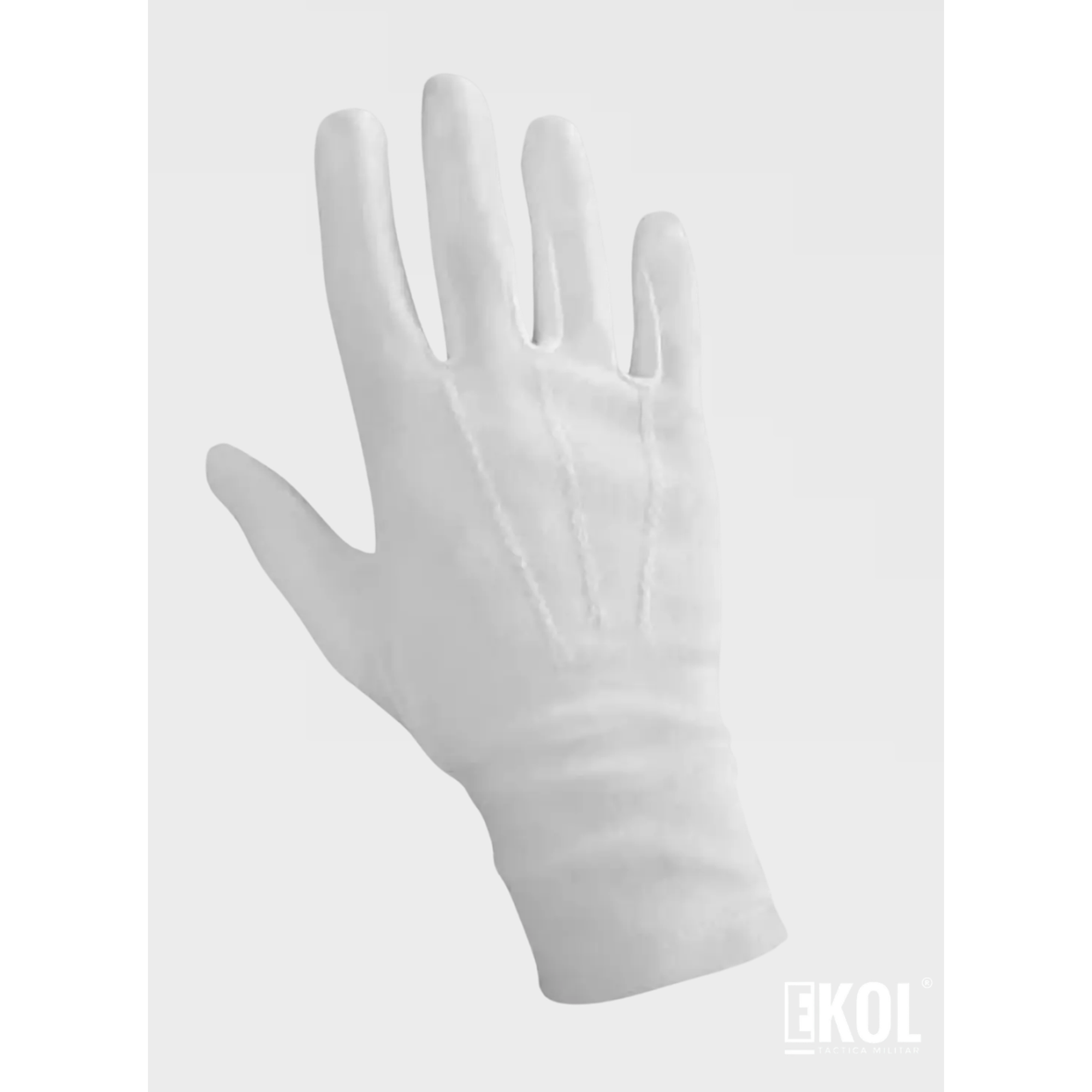 Guantes Blancos Formal Algodón Guardia Honor  4