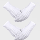 Guantes Blancos Formal Algodón Guardia Honor  - Miniatura 6