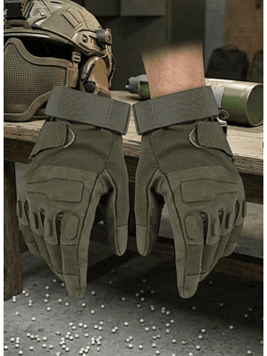 Guantes Largos Proteccion -Motos Bicicletas Tacticos Li