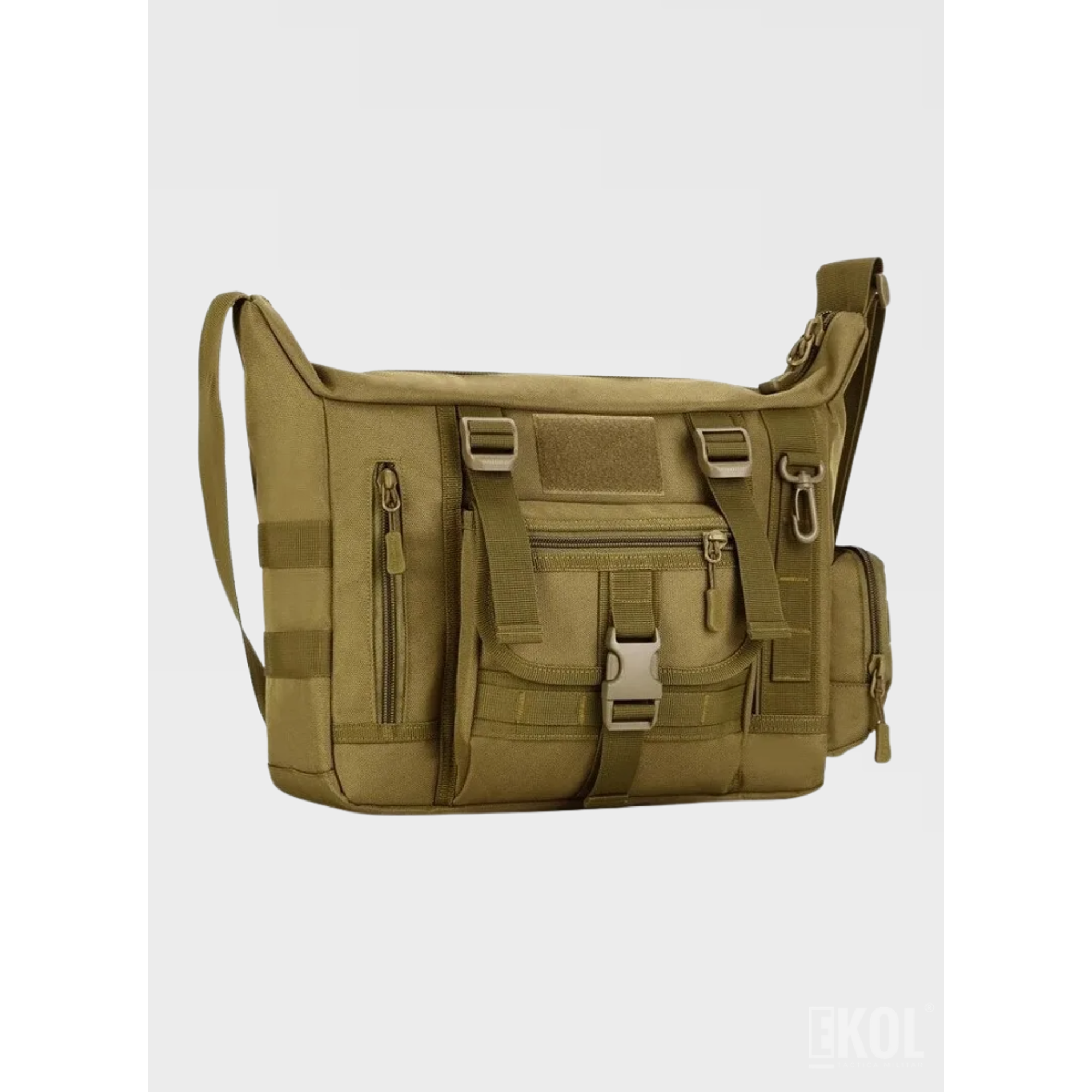 Bolso Táctico de Hombro Porta Laptop con Sistema Molle Reforzado 2