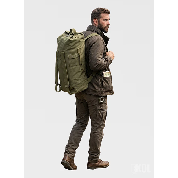 Bolso Ropero Impermeable 90 Litros – Capacidad, Durabilidad y Comodidad para tu Viaje 12