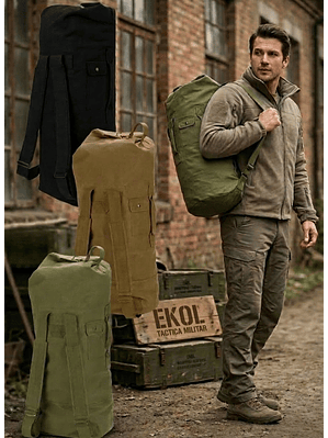 Bolso Ropero Impermeable 90 Litros – Capacidad, Durabilidad y Comodidad para tu Viaje