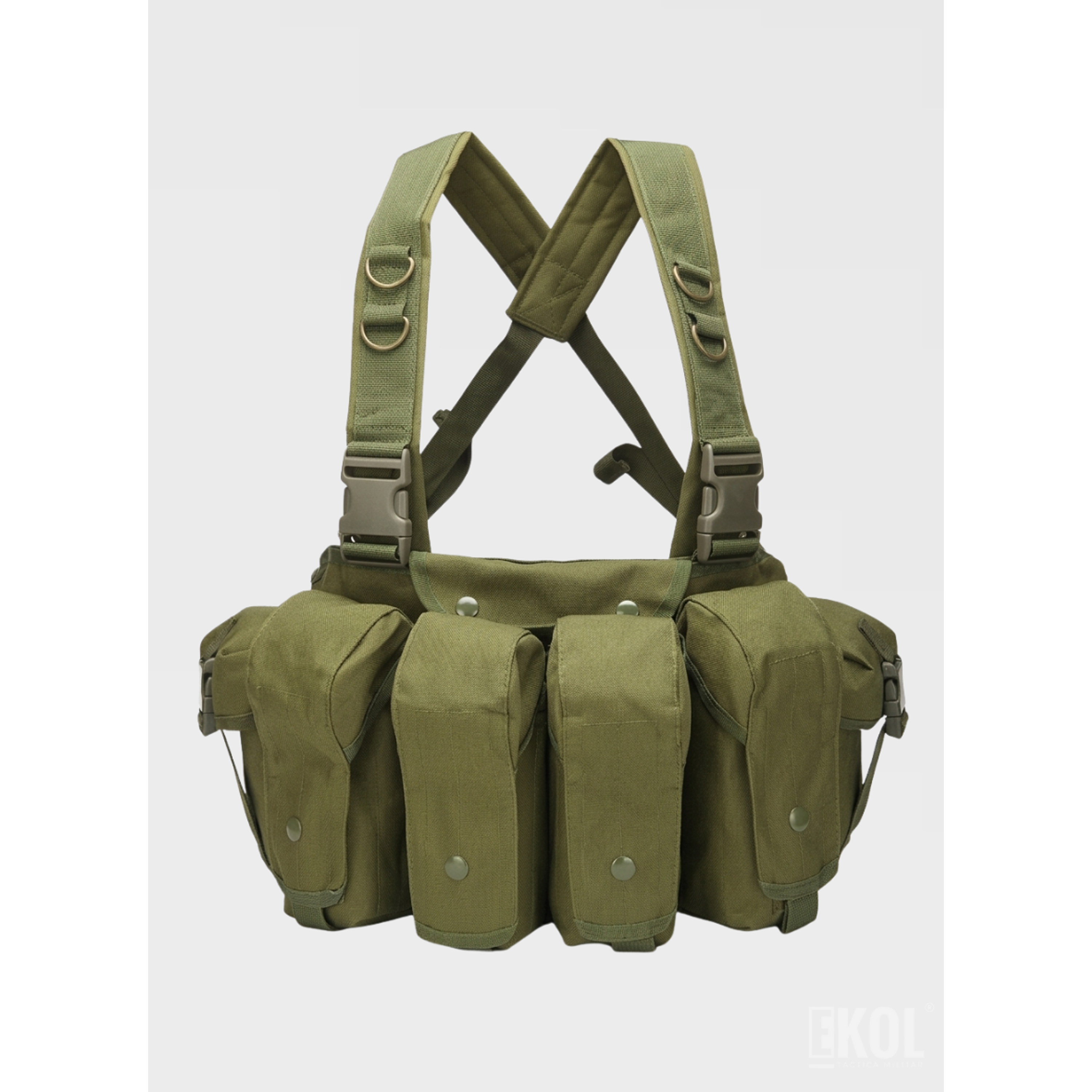 Bolso Táctico Militar Con Arnés Y Cinturón Ajustable Multifuncional 5