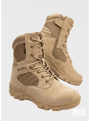 Botas Tácticas Militares Caña Larga Combate Han-WILD