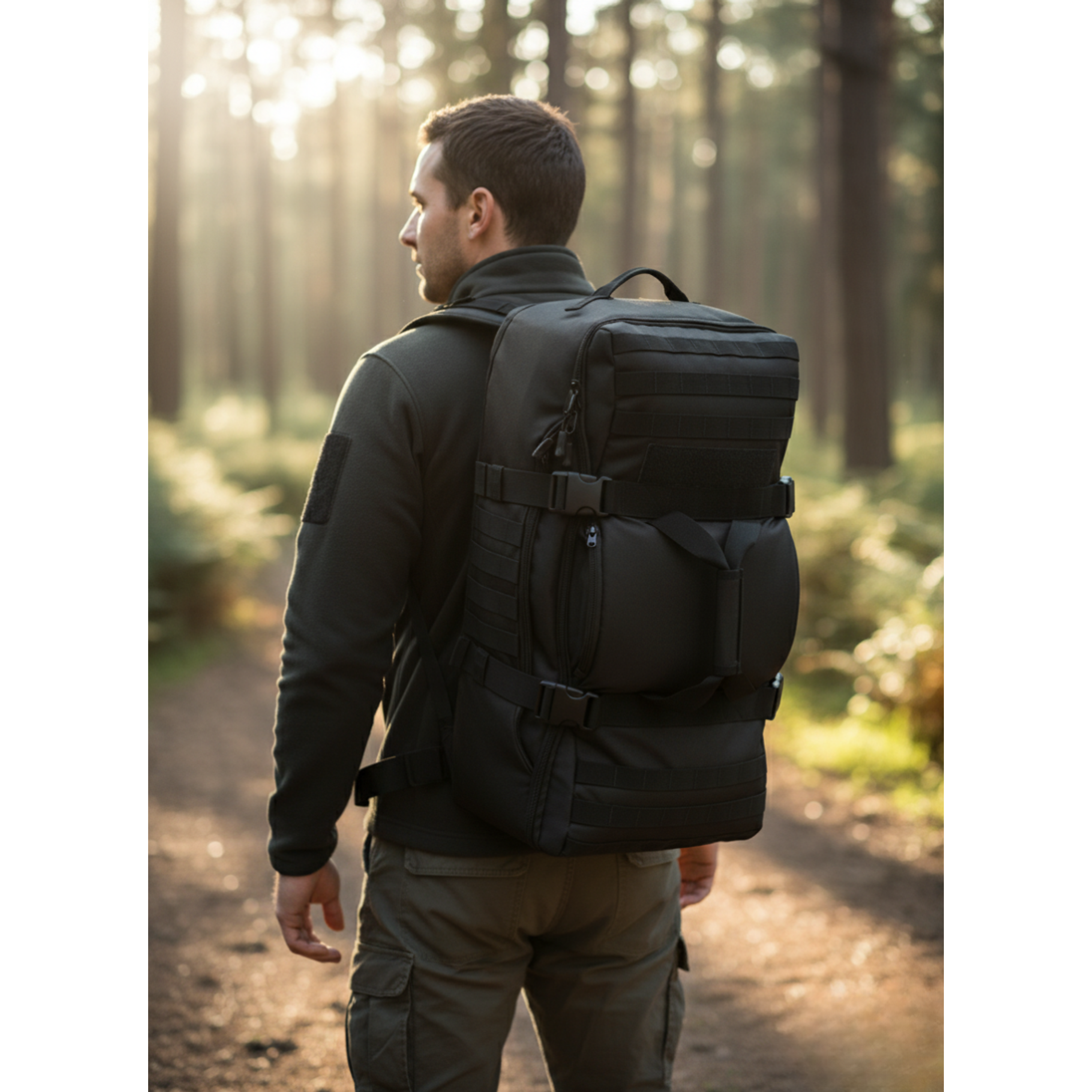 Mochila Táctica Militar 60L Gran Capacidad - Bolso de Carga Resistente y Multiuso 1