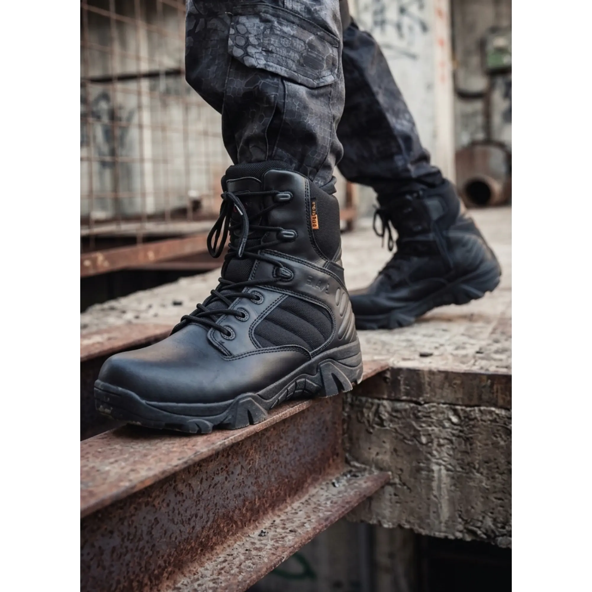 Botas Tácticas Militares Caña Larga Combate Han-WILD  1