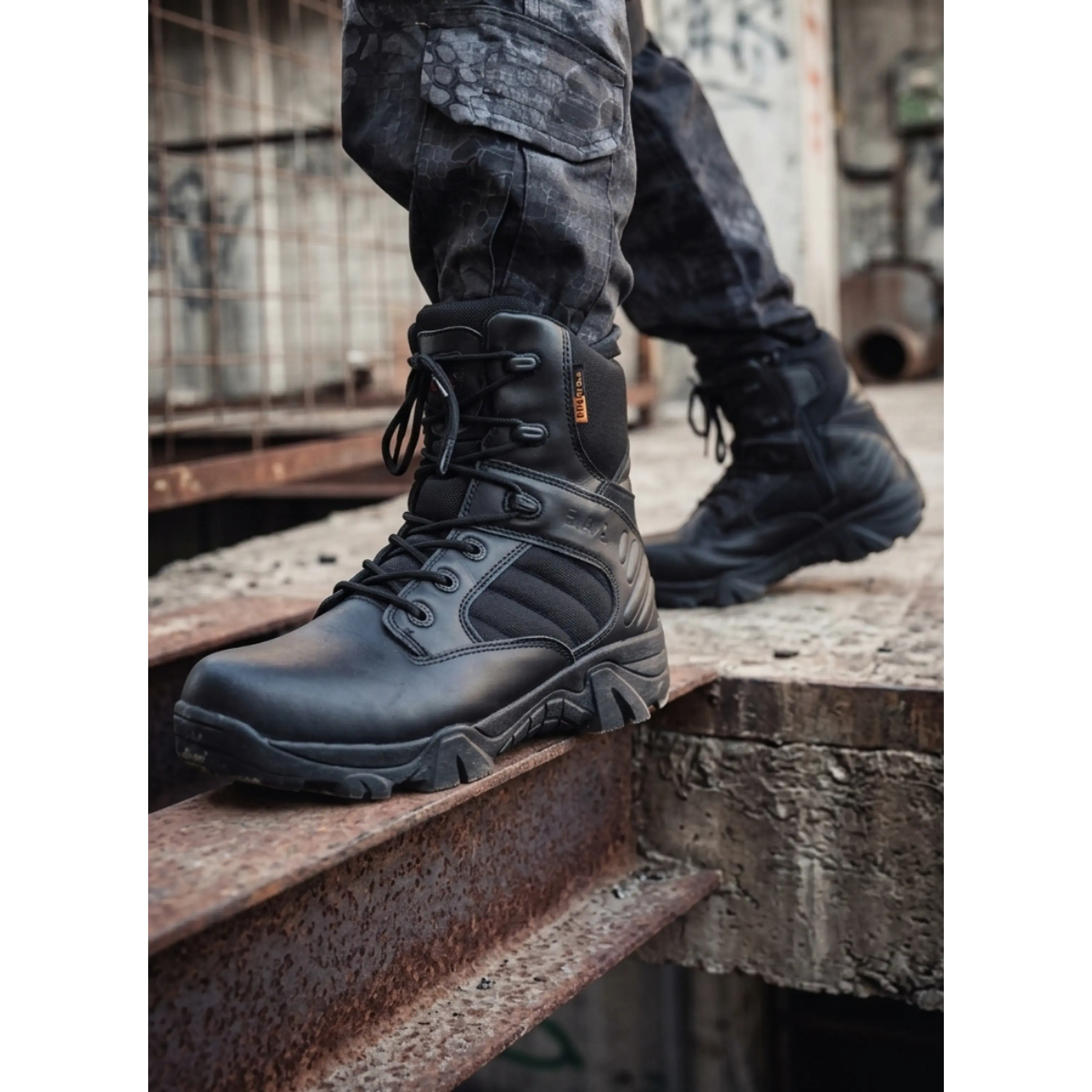 Botas Tácticas Militares Caña Larga Combate Han-WILD  1