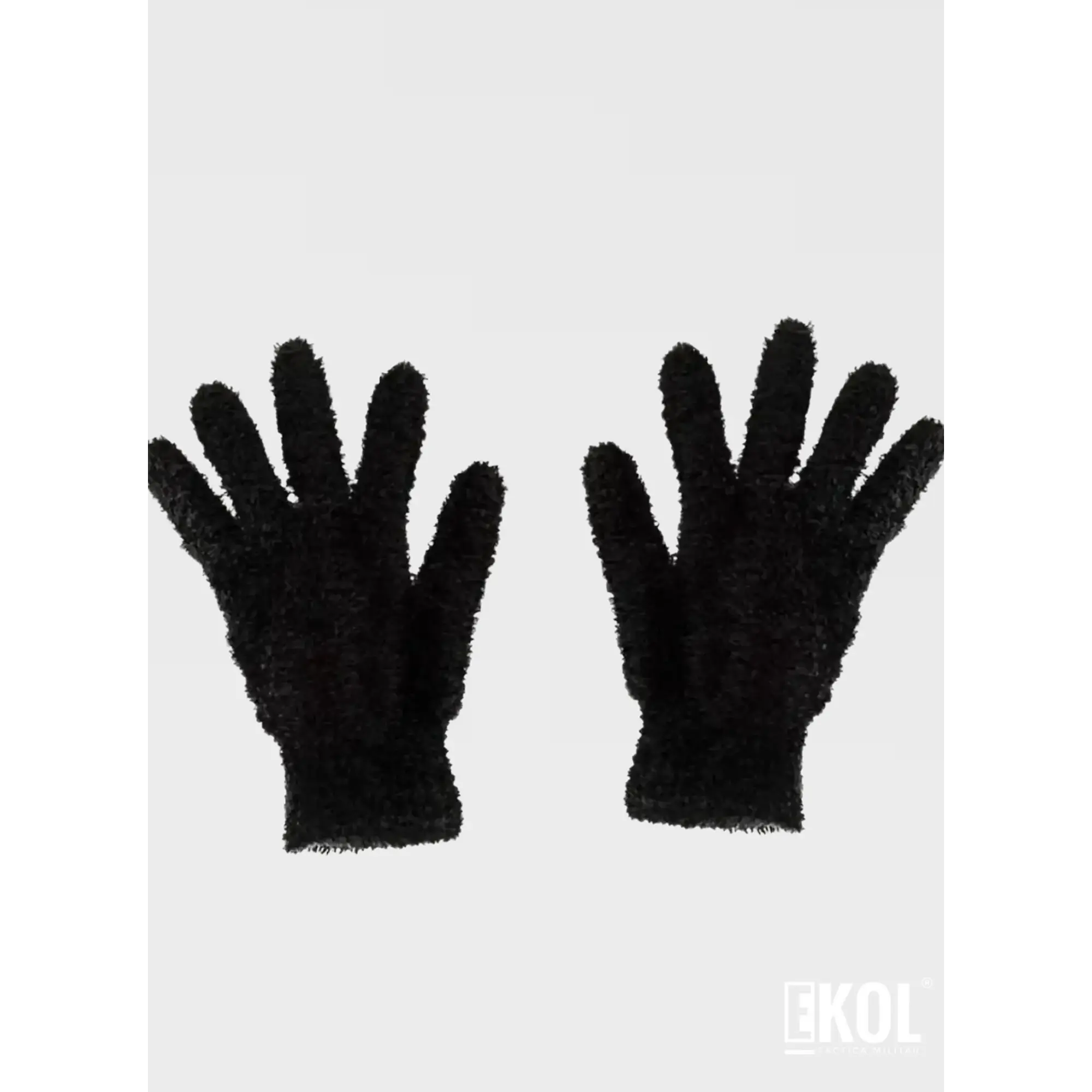 Guantes Lana Invierno Paño Chiporro Clima Frio 3