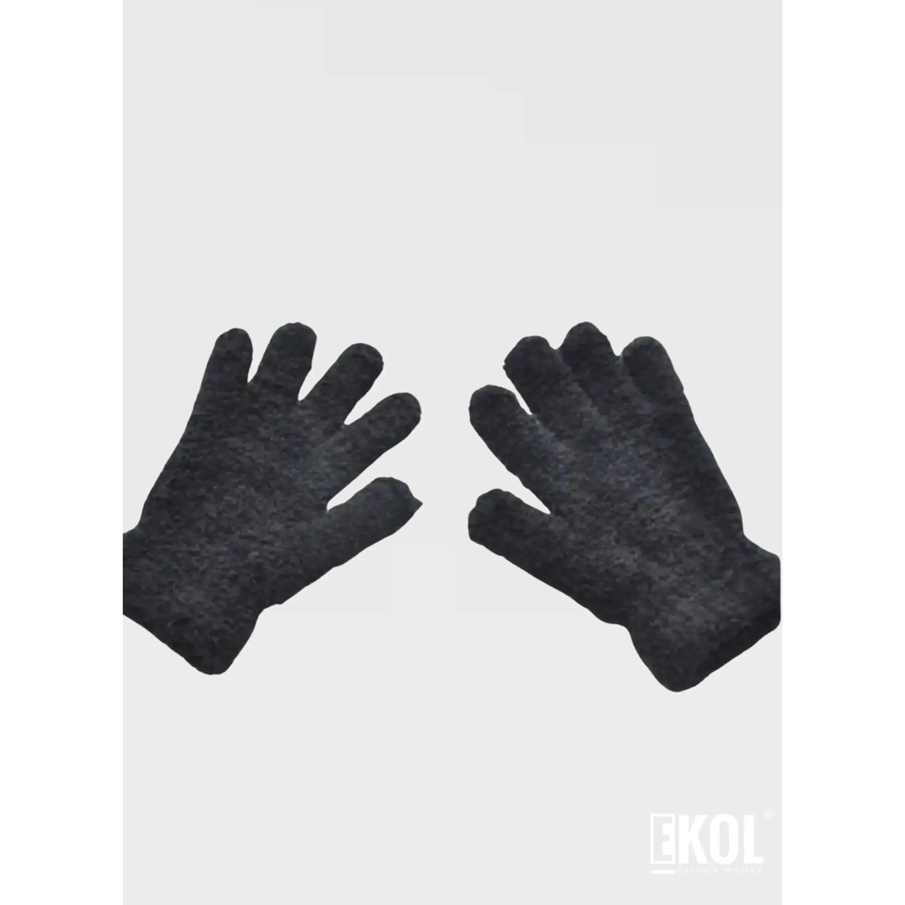 Guantes Lana Invierno Paño Chiporro Clima Frio 4