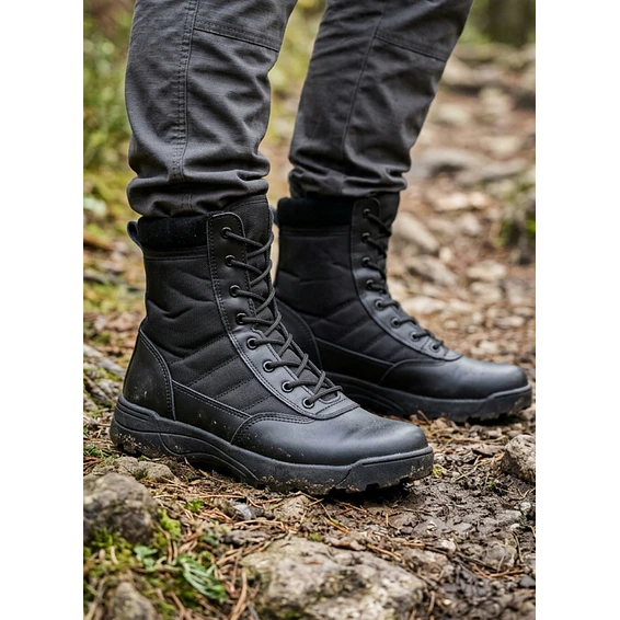 Botas Tácticas Militares Caza Caña Larga Outdoor SWAT 1