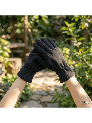 Guante De Forro Polar Ajustable Clima Frío Lluvia 