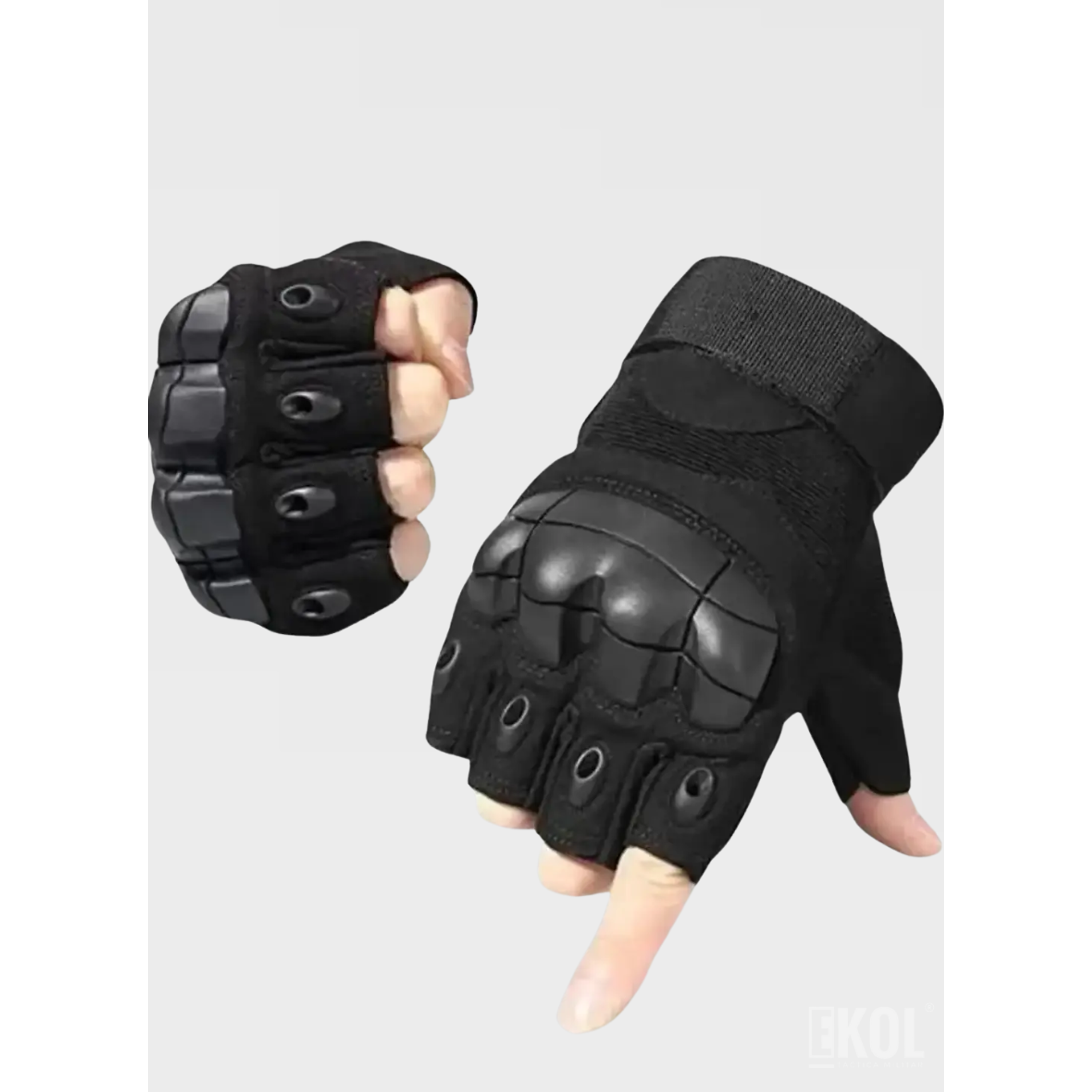 Guantes Corto Táctico Militar Moto Bicicleta Airsoft  3