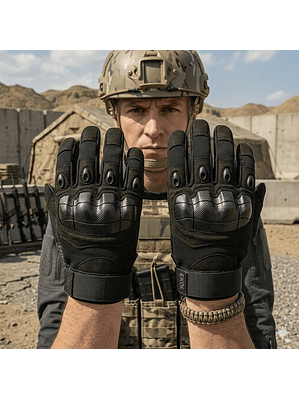 Guantes Corto Táctico Militar Moto Bicicleta Airsoft 