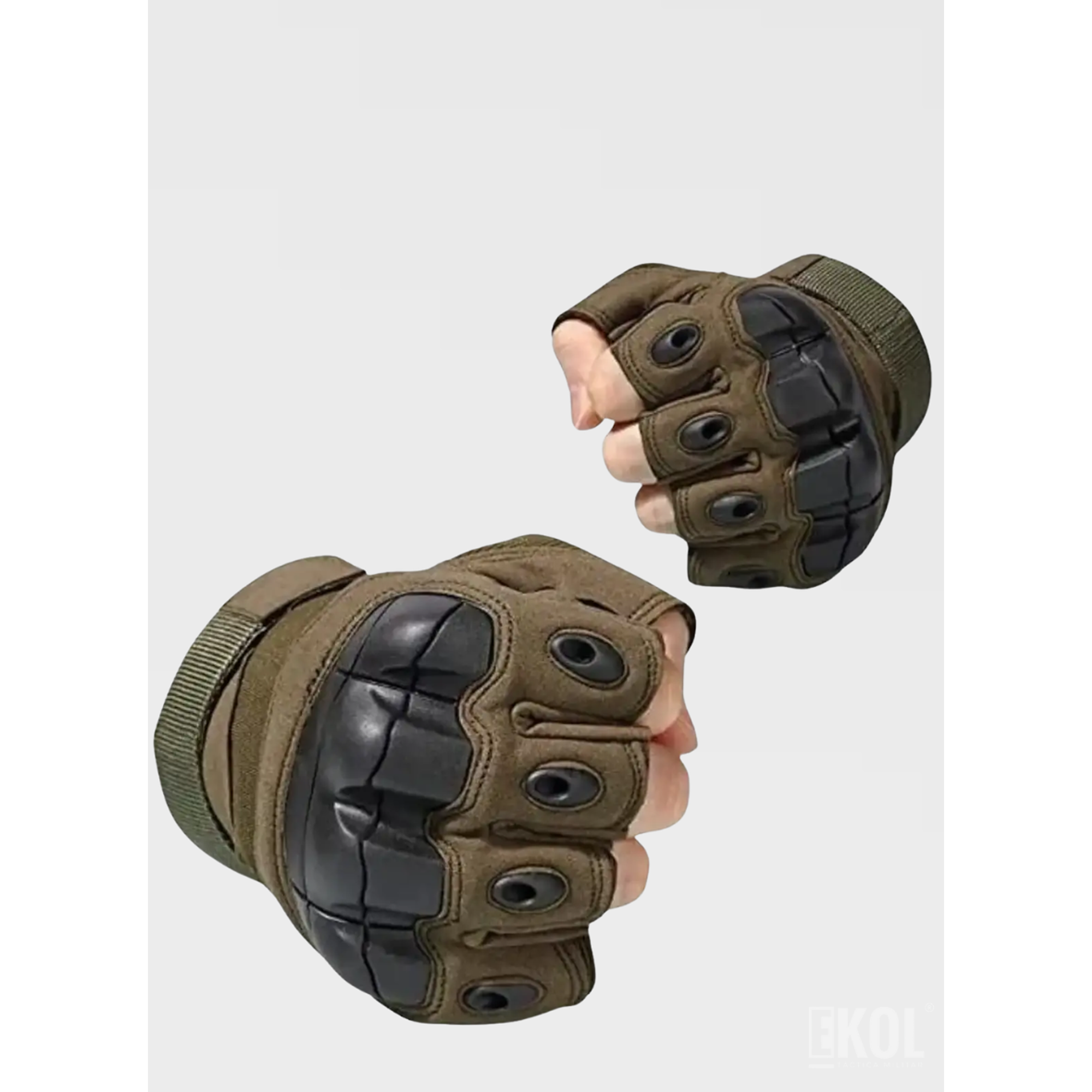 Guantes Corto Táctico Militar Moto Bicicleta Airsoft  5