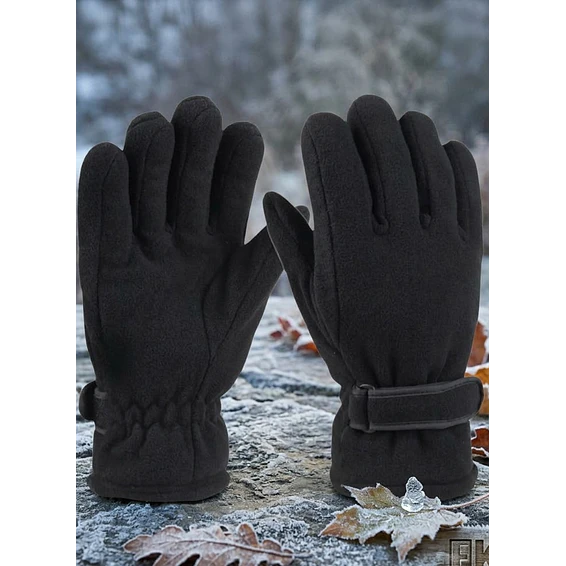 Guante Forro Polar Ajustable Clima Frío Calidad Premiun 1