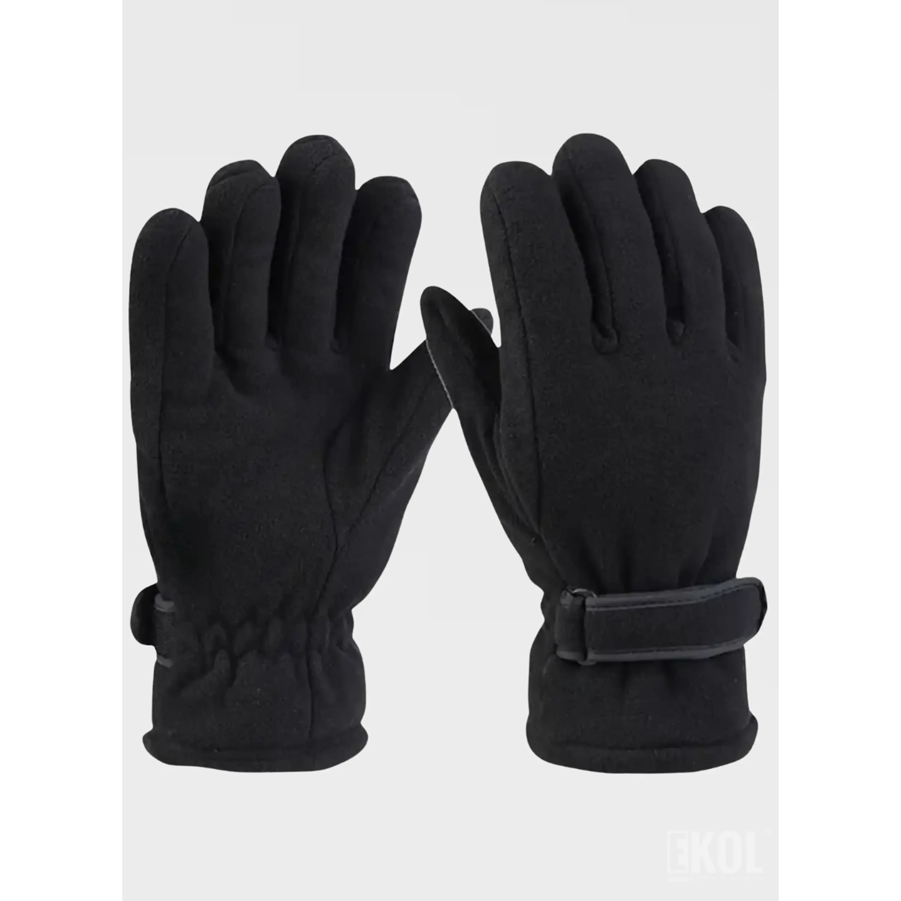 Guante Forro Polar Ajustable Clima Frío Calidad Premiun 3