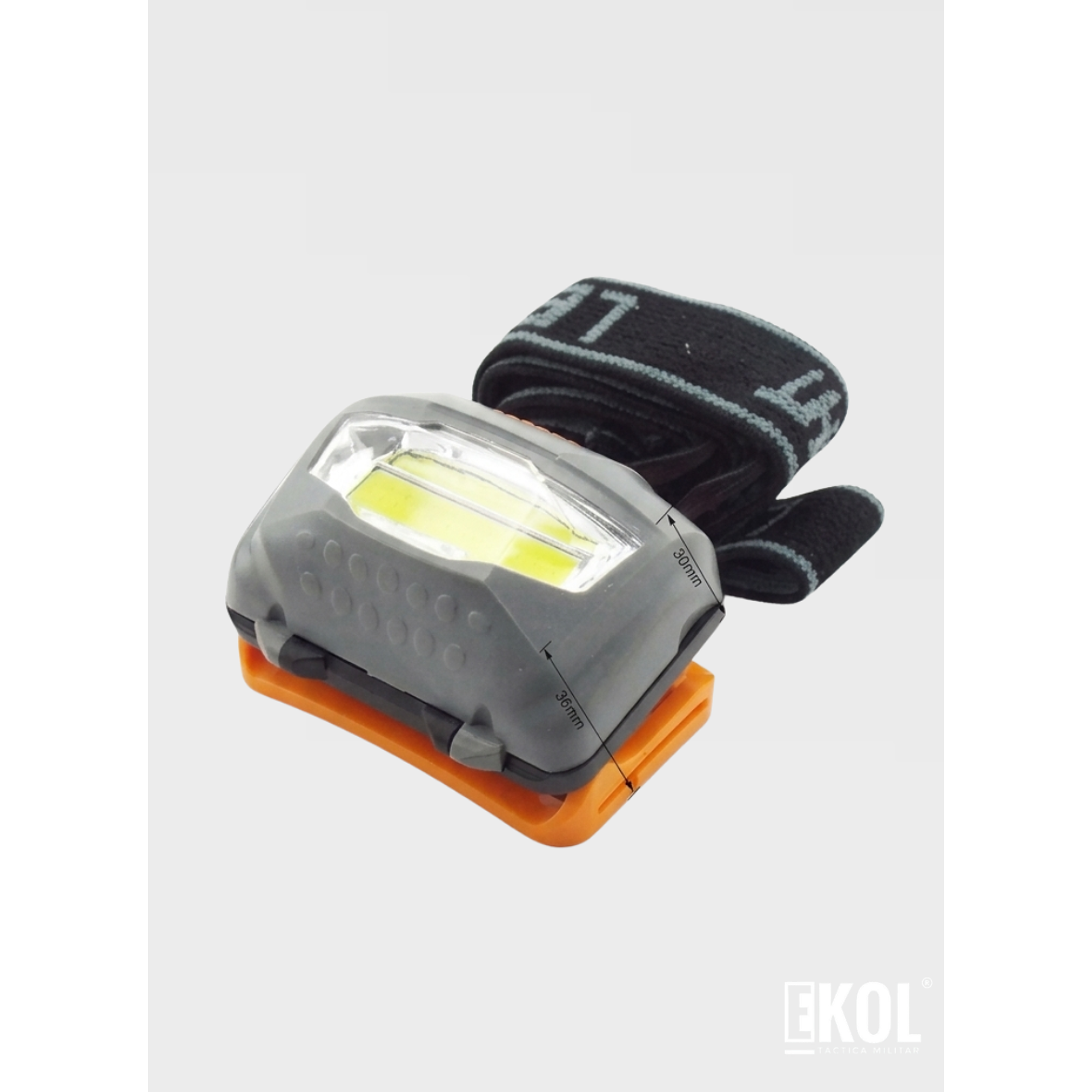 Mini Linterna Frontal Pilas Foco Cabeza  3