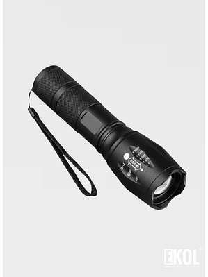 Linterna Led Táctica Recargable Luz Roja