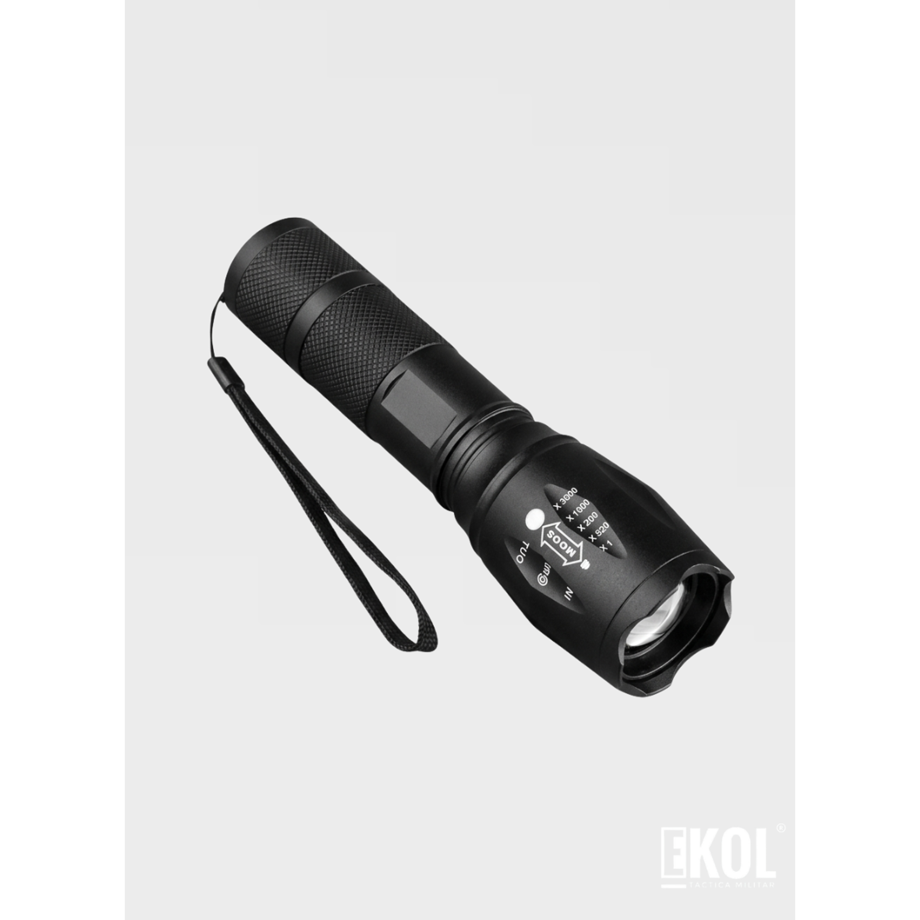 Linterna Led Táctica Recargable Luz Roja 2