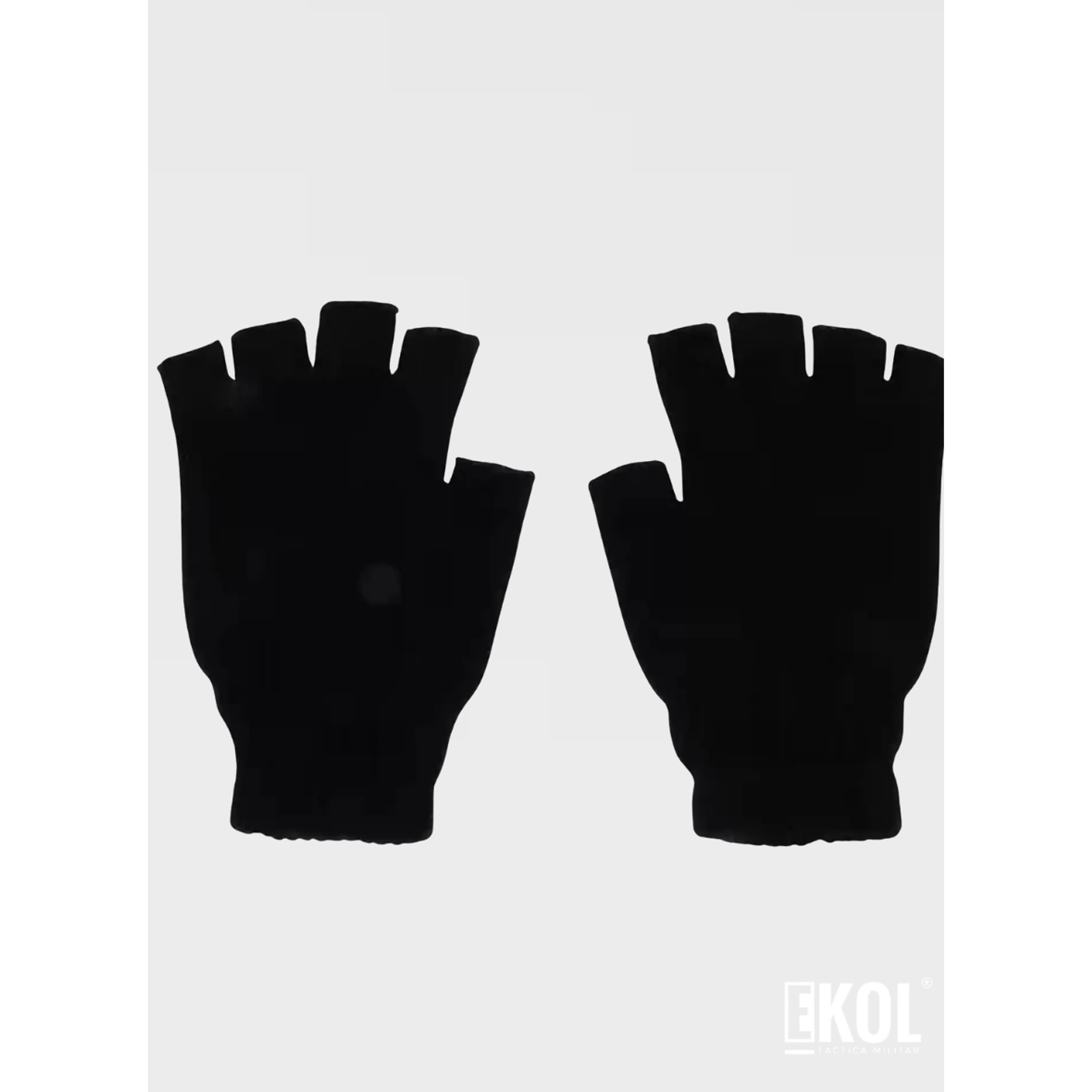 Guante Mitones Lana Térmico Clima Frío Gloves  Sin Dedos 4