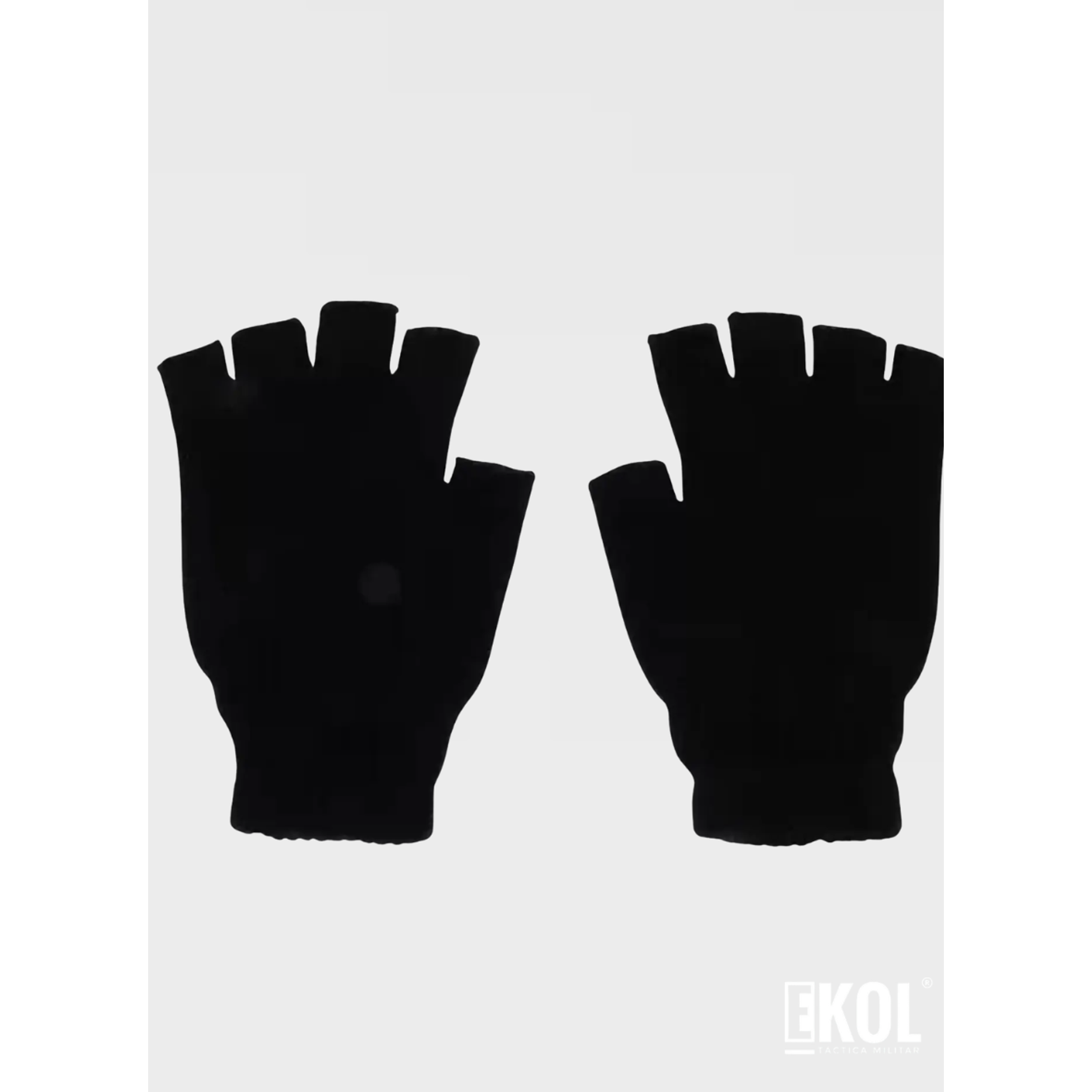 Guante Mitones Lana Térmico Clima Frío Gloves  Sin Dedos 4