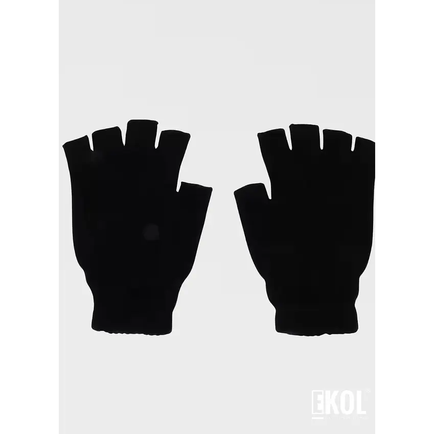 Guante Mitones Lana Térmico Clima Frío Gloves  Sin Dedos 4
