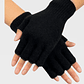 Guante Mitones Lana Térmico Clima Frío Gloves  Sin Dedos - Miniatura 7