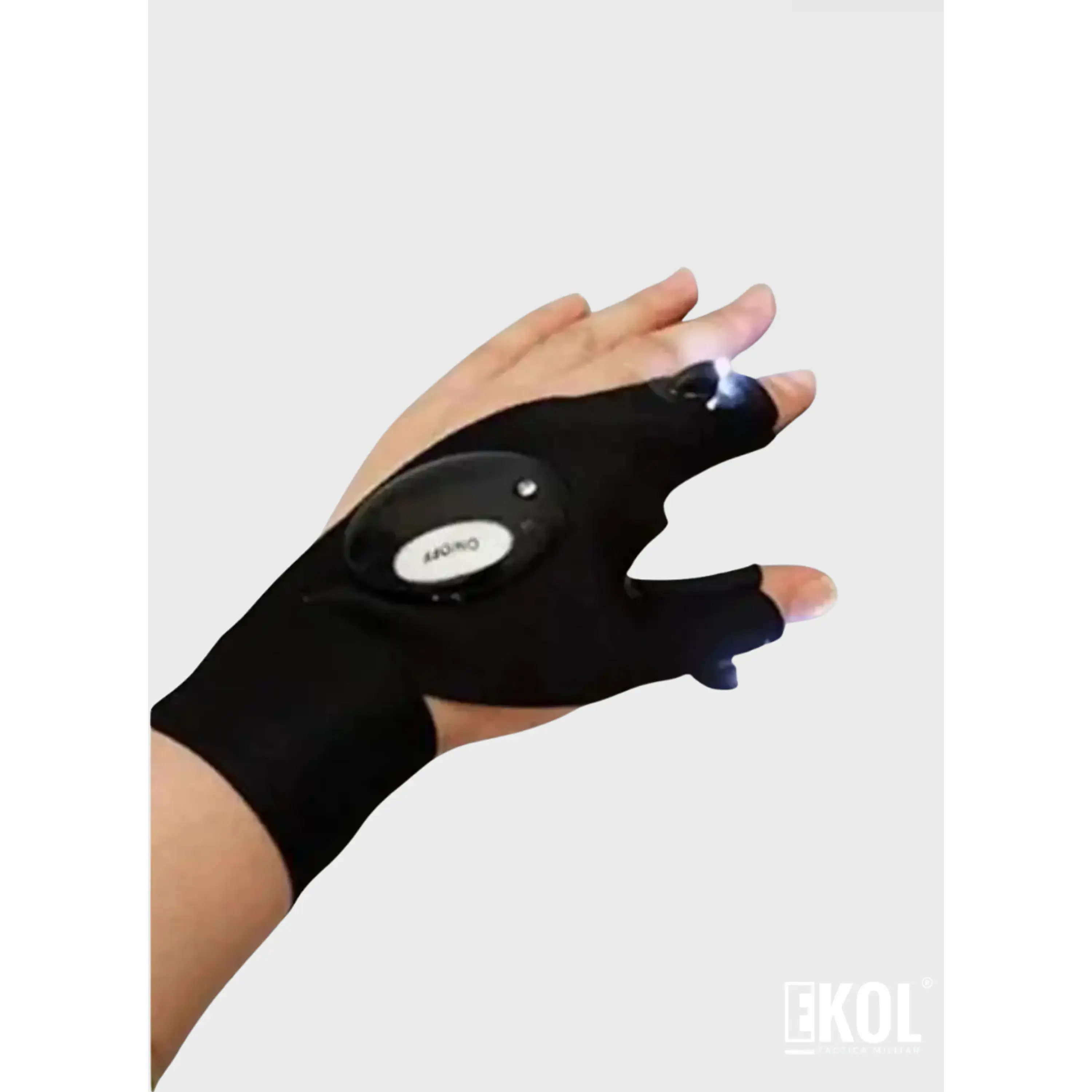 Guante Linterna Led - Bici Caza Pesca  4