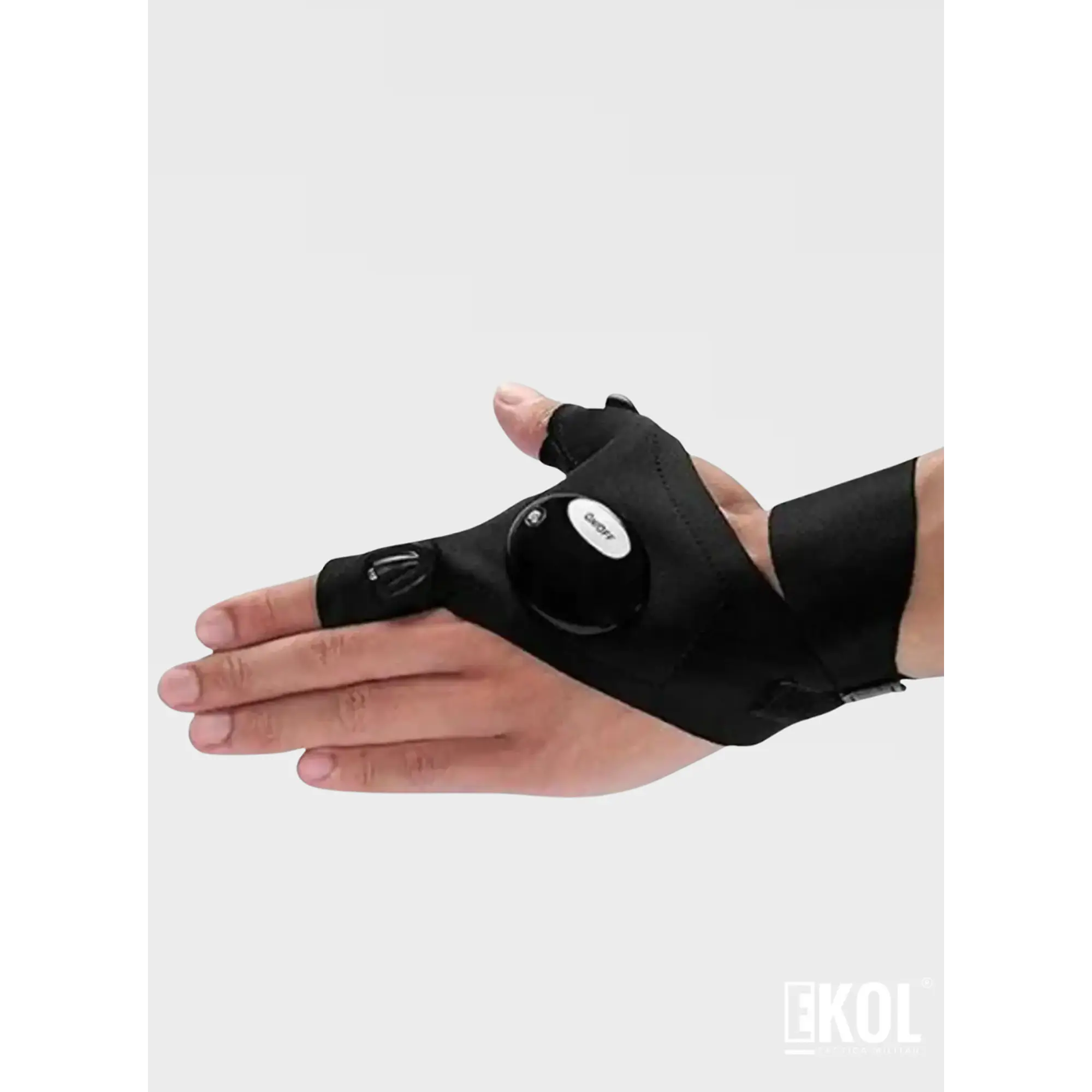 Guante Linterna Led - Bici Caza Pesca  6