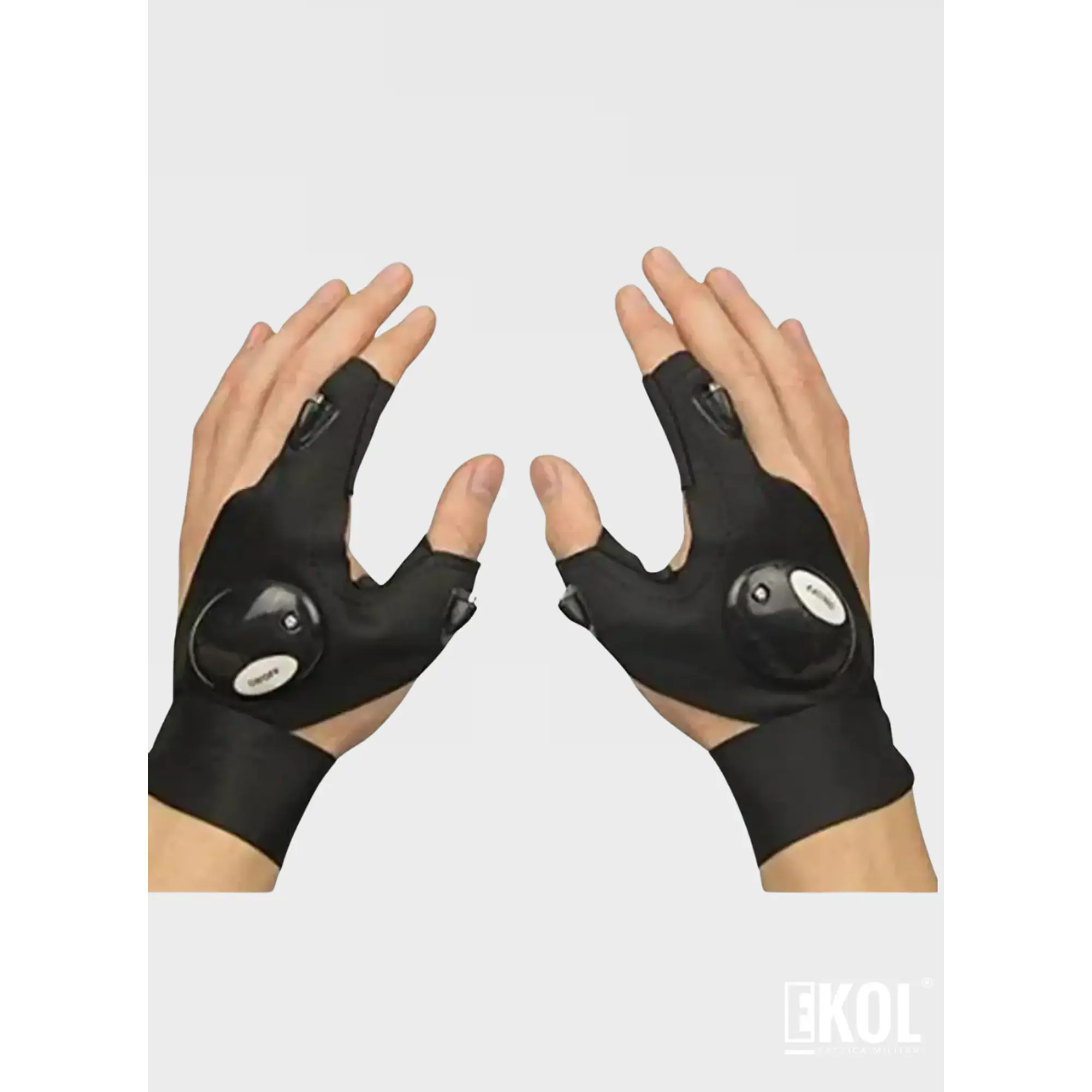 Guante Linterna Led - Bici Caza Pesca  9