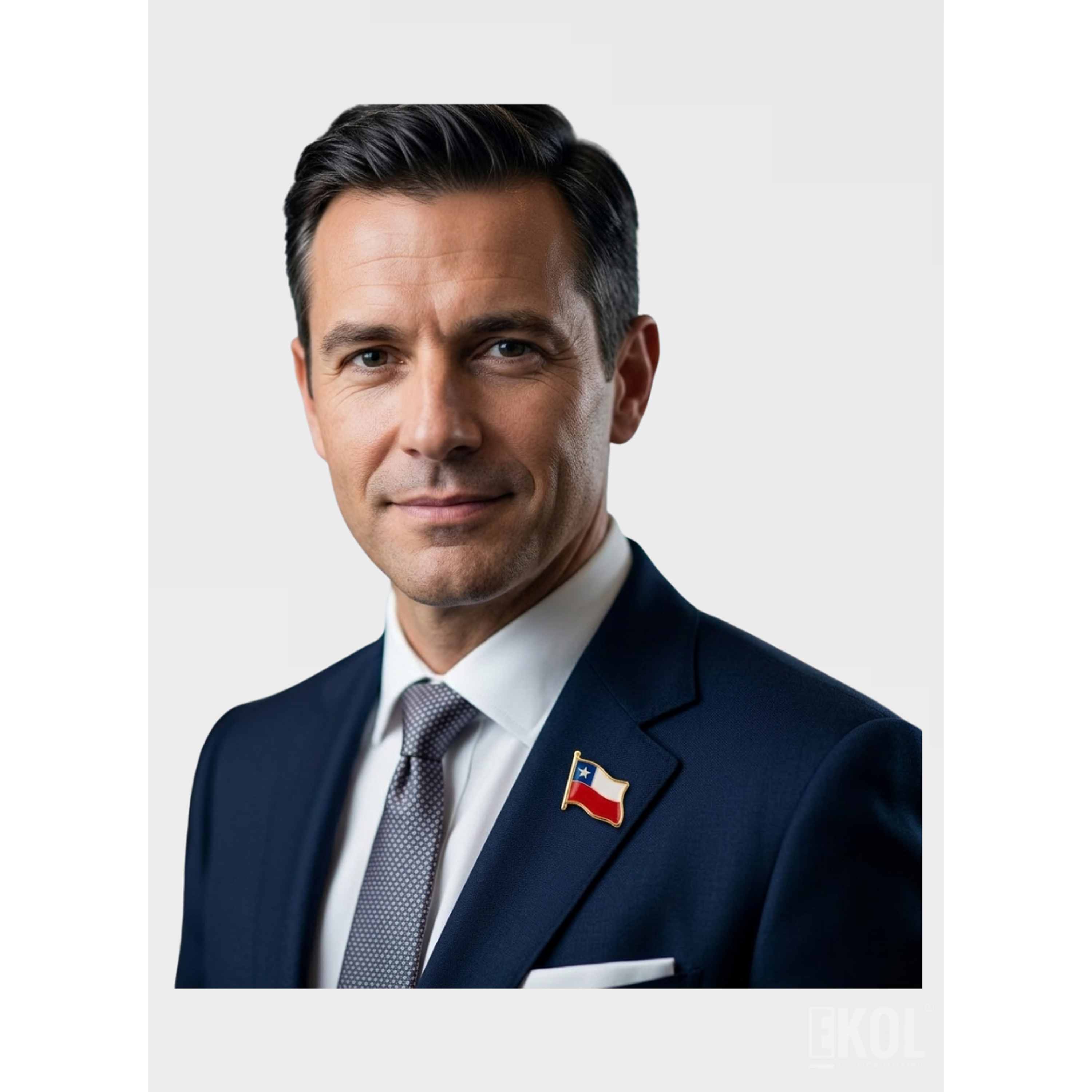 Broche Tipo Piocha Bandera De Chile Por Unidad- Calidad Superior  6