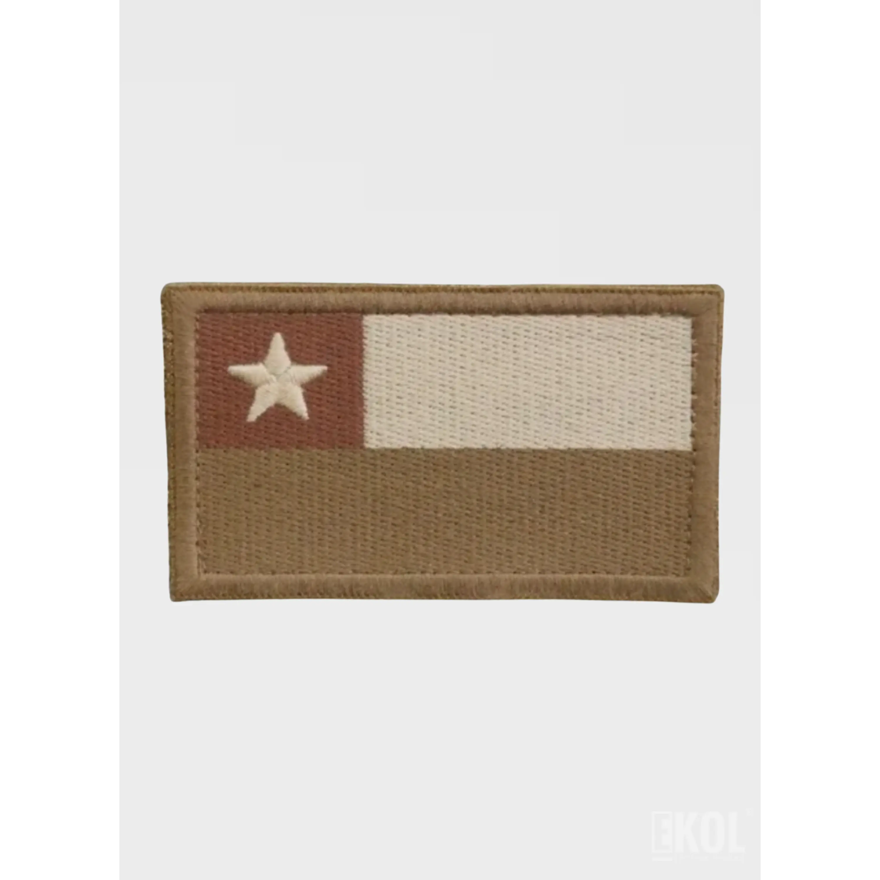 Parche Bandera Chile Velcro 9x5 cm Para Uniforme Táctico Y Mochilas  4