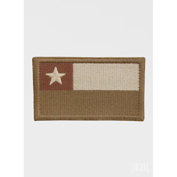 Parche Bandera Chile Velcro 9x5 cm Para Uniforme Táctico Y Mochilas  4